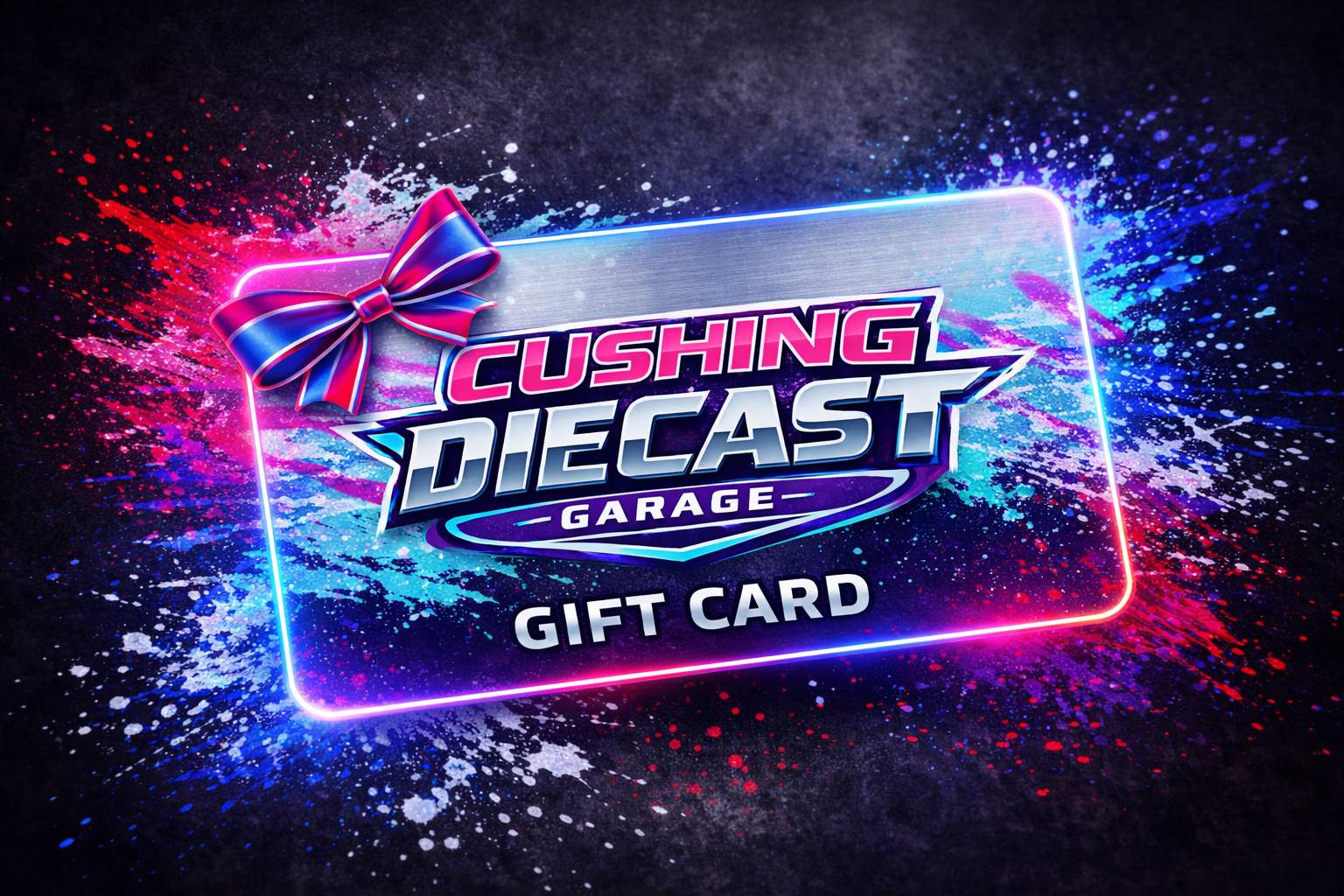 Cushing Diecast Garage gift card