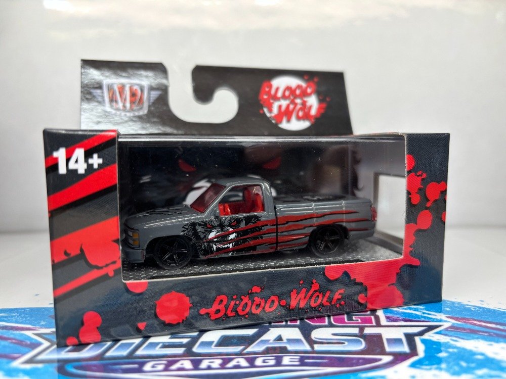 M2 Machines Blood Wolf 1:64 Chevy Pickup