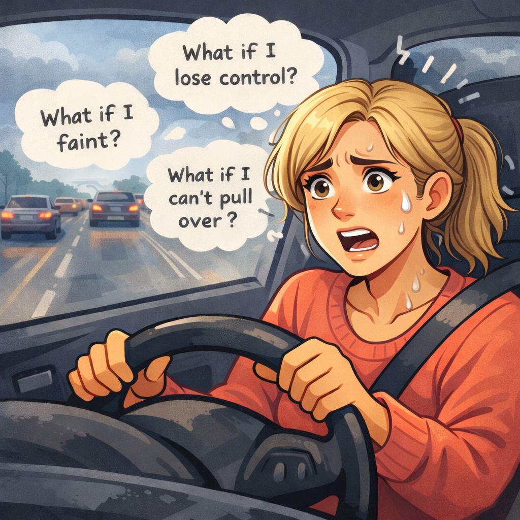 Panic Attacks While Driving Alone: Why It Happens and How to Stop It