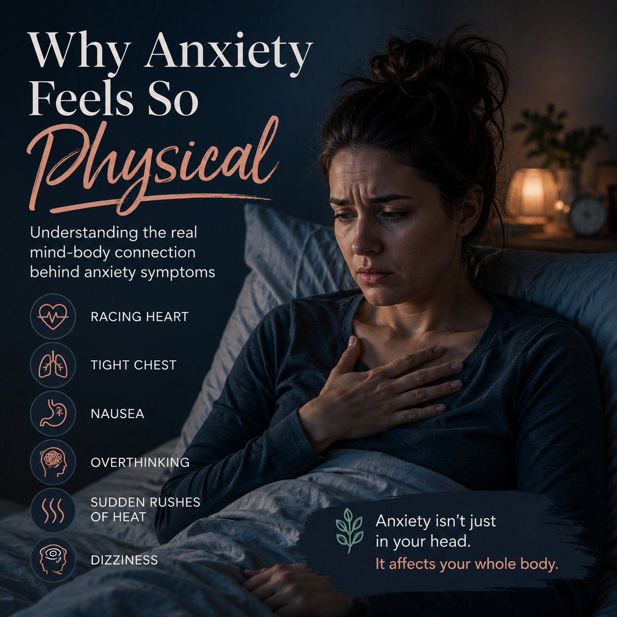 Why Anxiety Feels So Physical: Understanding the Physical Symptoms of Anxiety