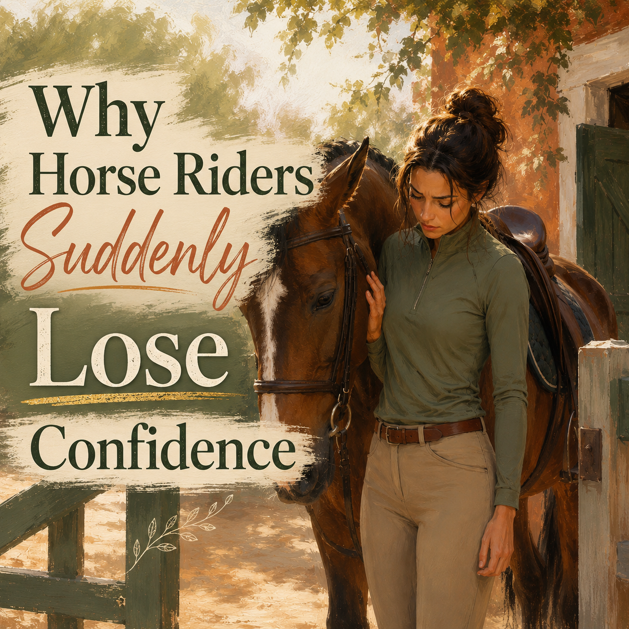 Why Horse Riders Suddenly Lose Confidence and What's Really Going On Inside Your Brain