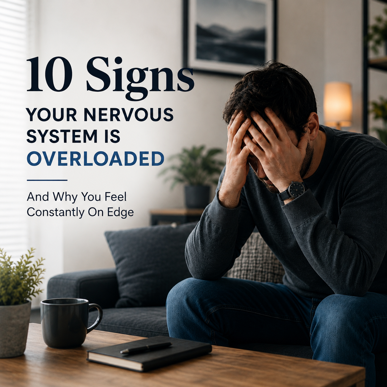 10 Signs Your Nervous System Is Overloaded (And Why You Feel Constantly On Edge)