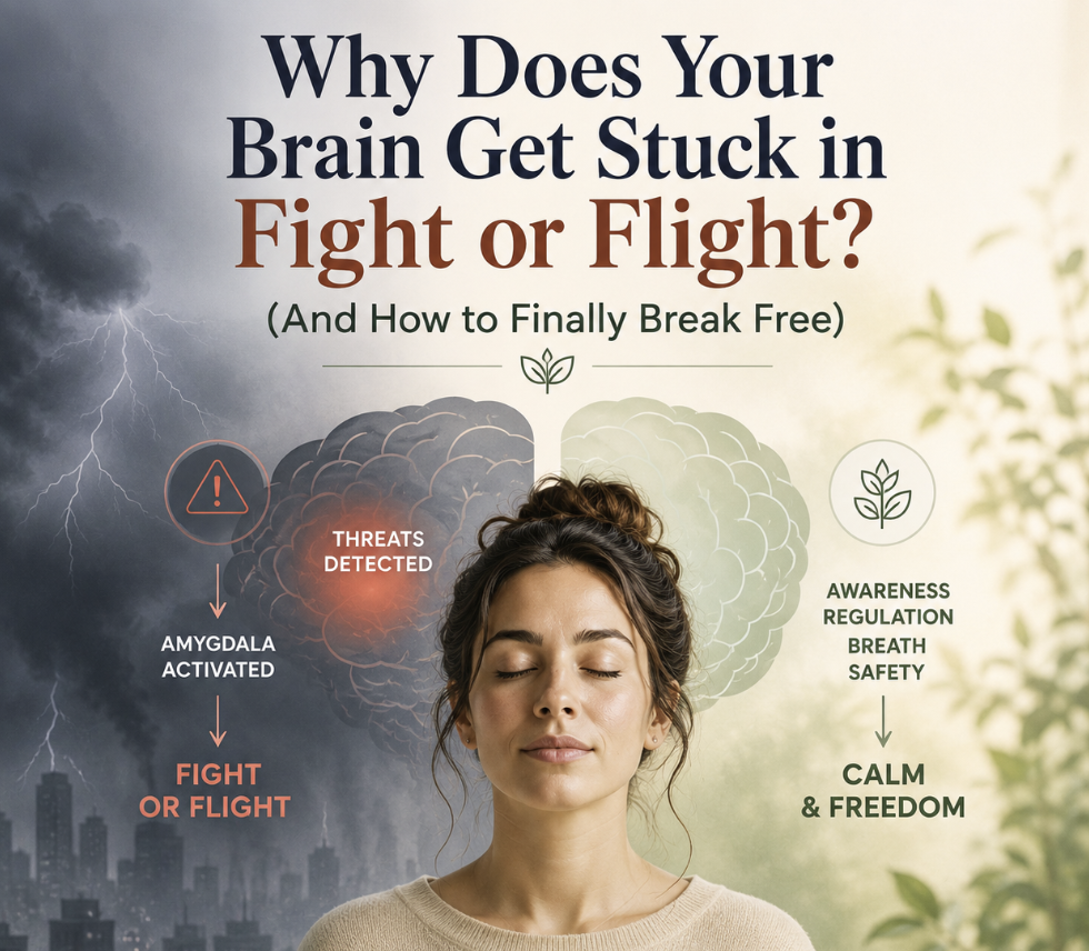 Why Does Your Brain Get Stuck in Fight or Flight? (And How to Finally Break Free)
