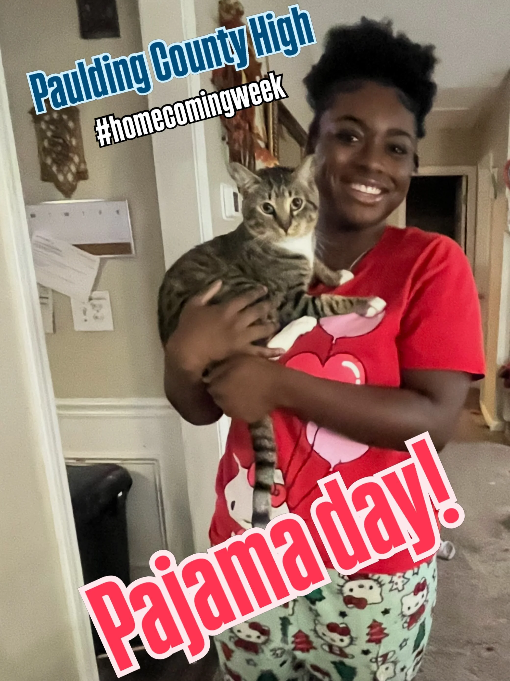 #pajamaday #pchs #homecomingweek 🏈🔥🎶🥁