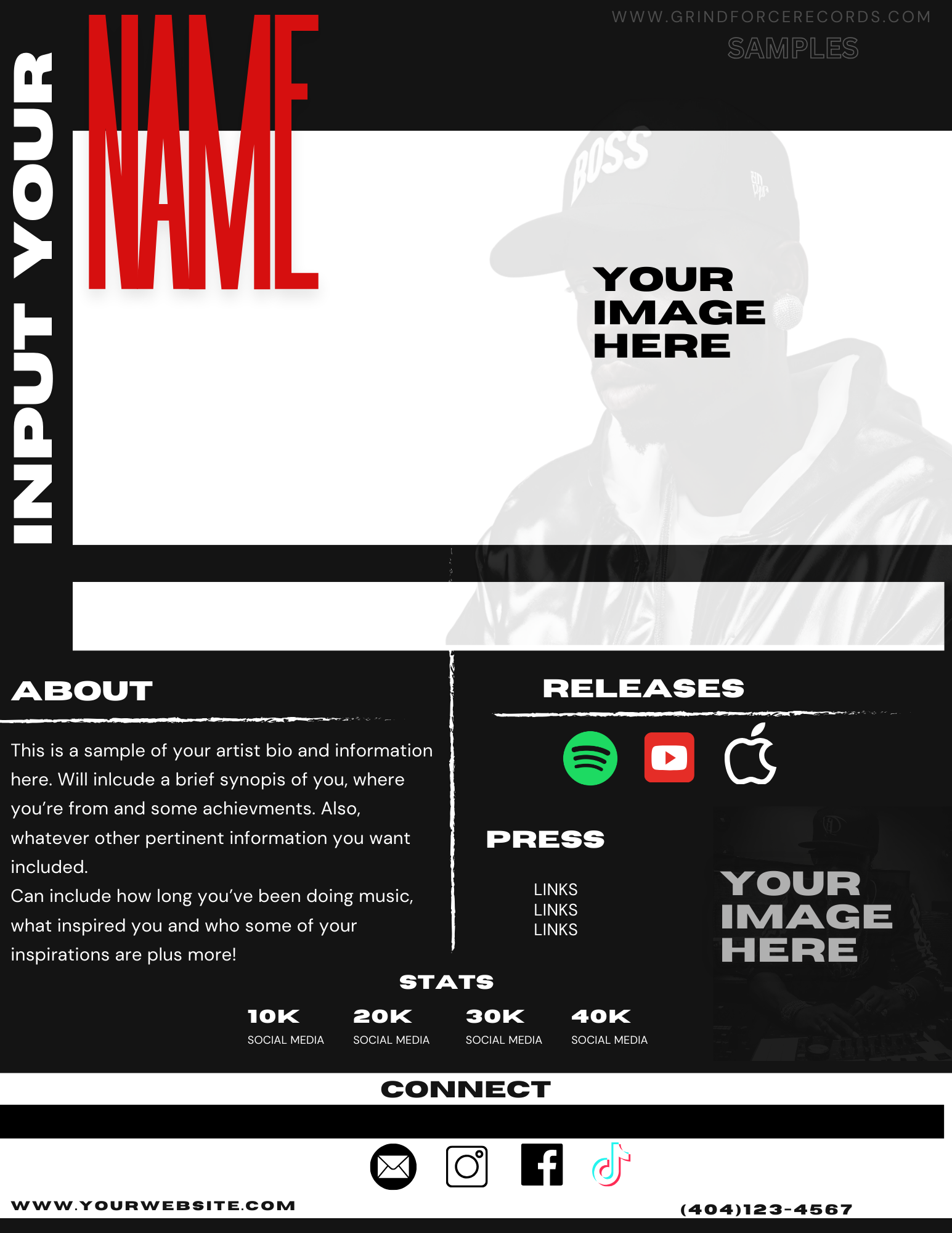 Lyrical Chosen template