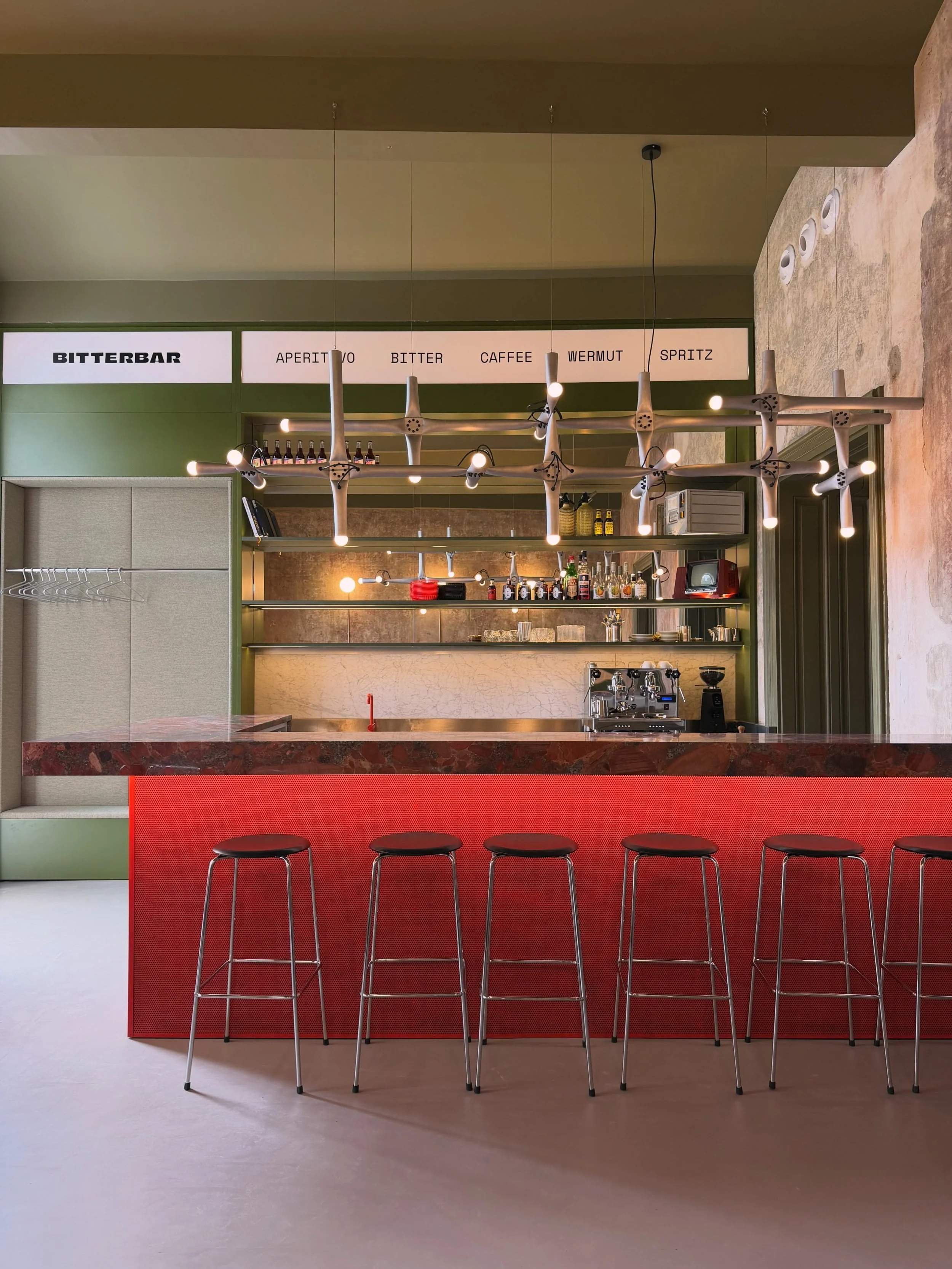 Renovation completed.

#interiordesign #aperitivo #margaretenplatz