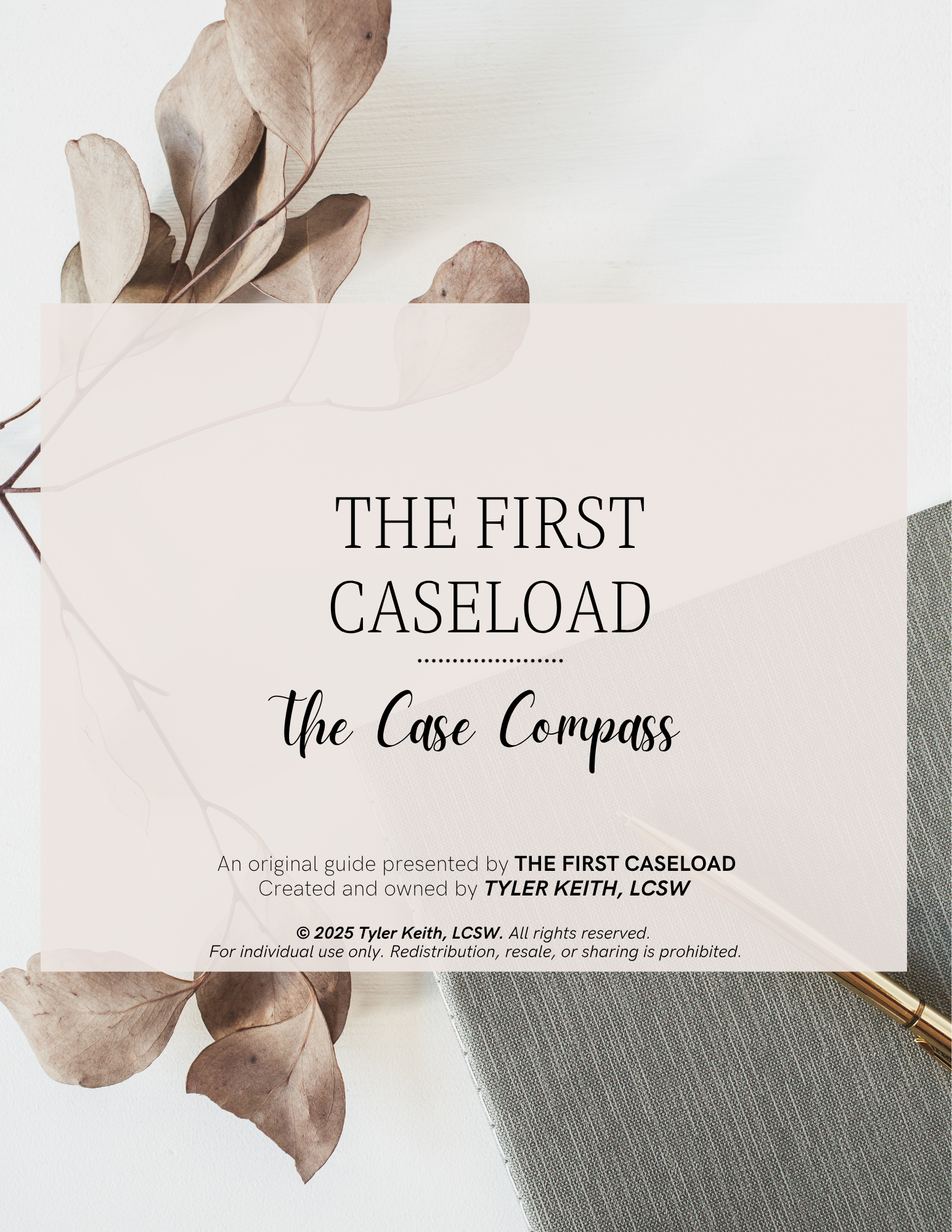 The Case Compass: A Free Intake Session Guide