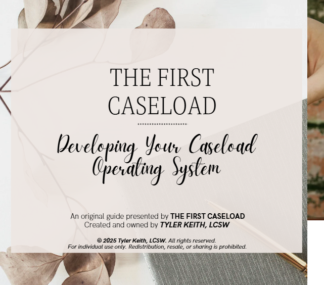 The Caseload Operating System for Graduate Students & Early Career Therapists