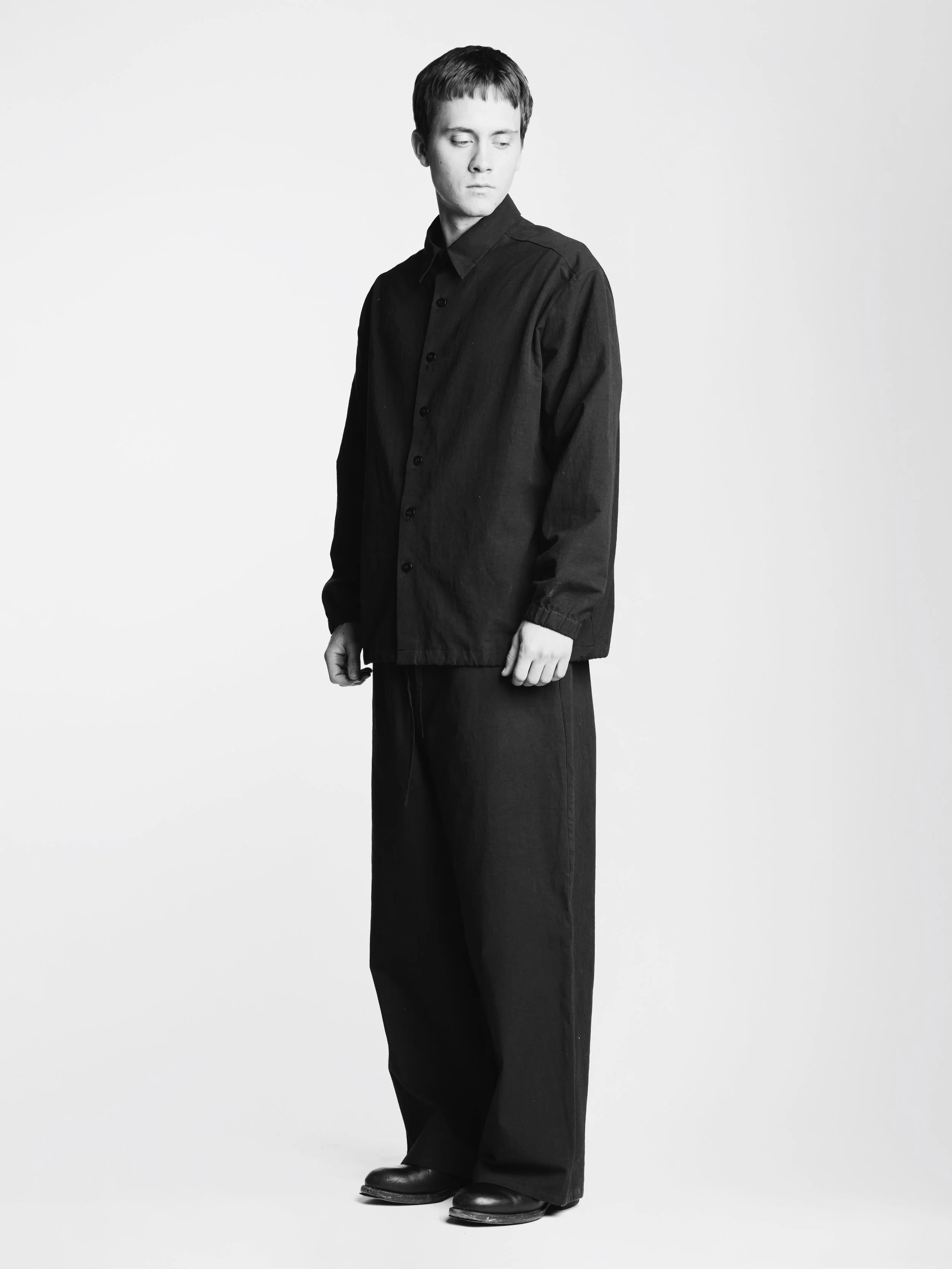 drawcord shirt / drawcord pant
