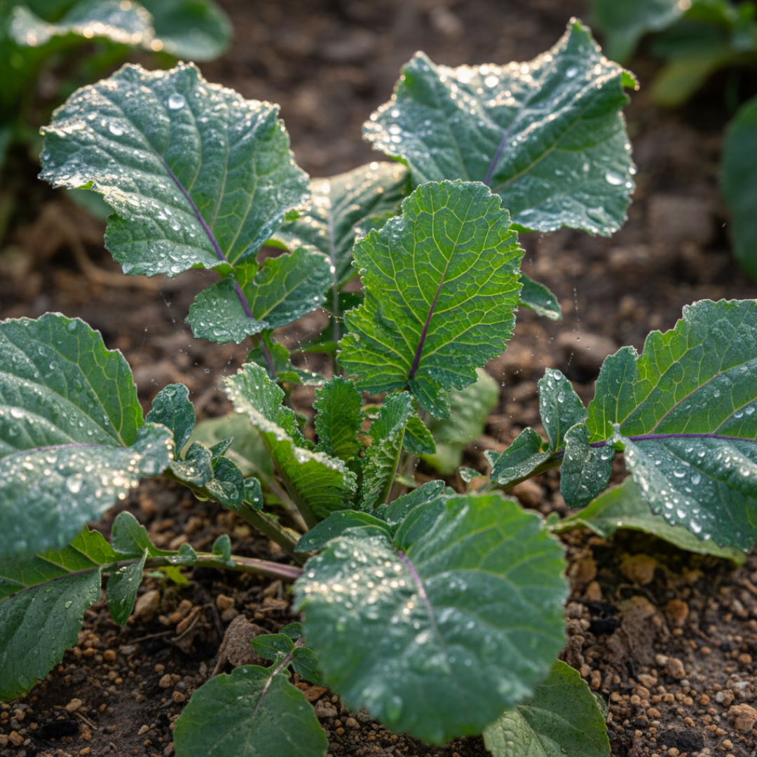 Folhas Couve  Nabiças