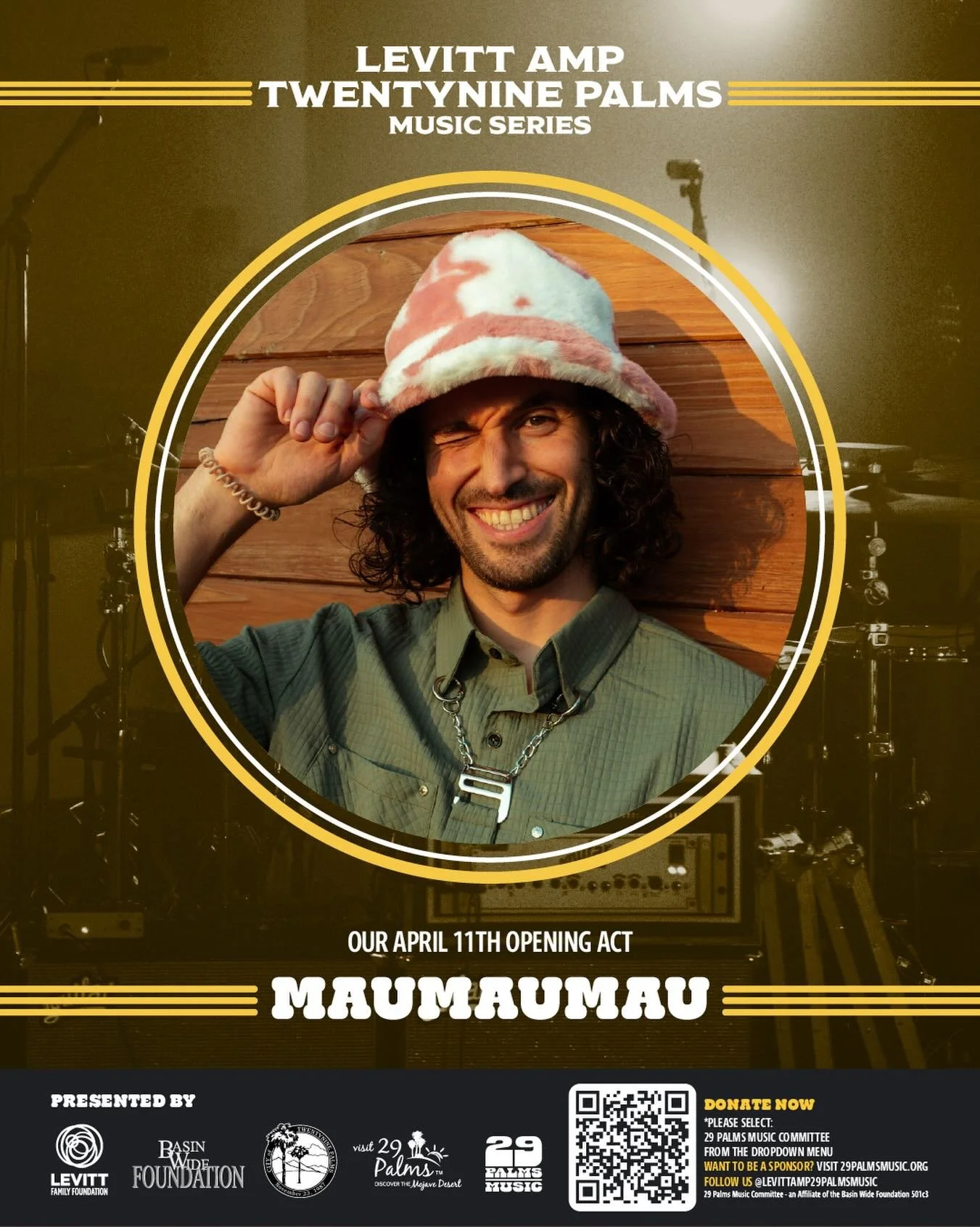 🎶 Coming the Freedom Plaza Stage tomorrow, MAUMAUMAU!

A Mexican indie rock artist making music in Los Angeles, California. Recently, MAUMAUMAU embarked on a visual journey by teaming up with Daniel &ldquo;Cloud&rdquo; campos to make a short film ca
