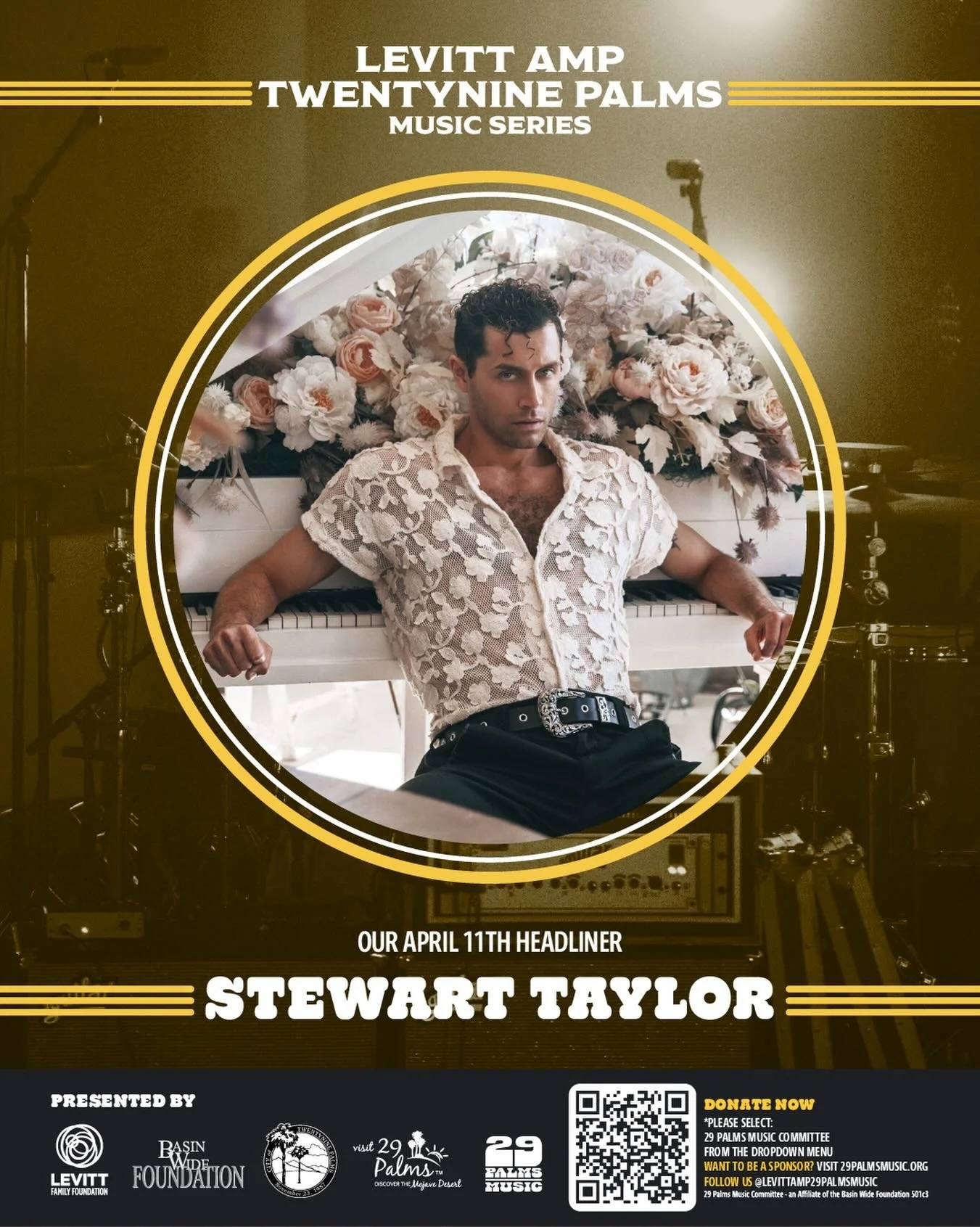 🎶 Coming the Freedom Plaza Stage tomorrow, Stewart Taylor!

Stewart Taylor is an LA-based singer, songwriter, dancer, and MMG actor/model. He grew up in a small town outside of New York City, where he began writing songs and performing in local tale