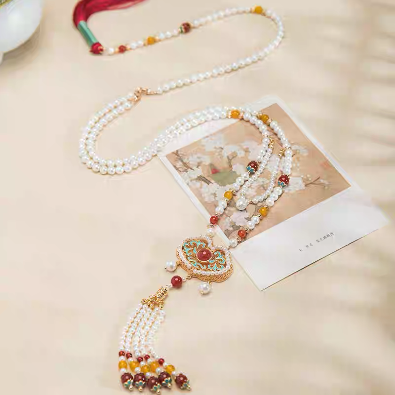 Agate Shell Pearl Long Yingluo - 