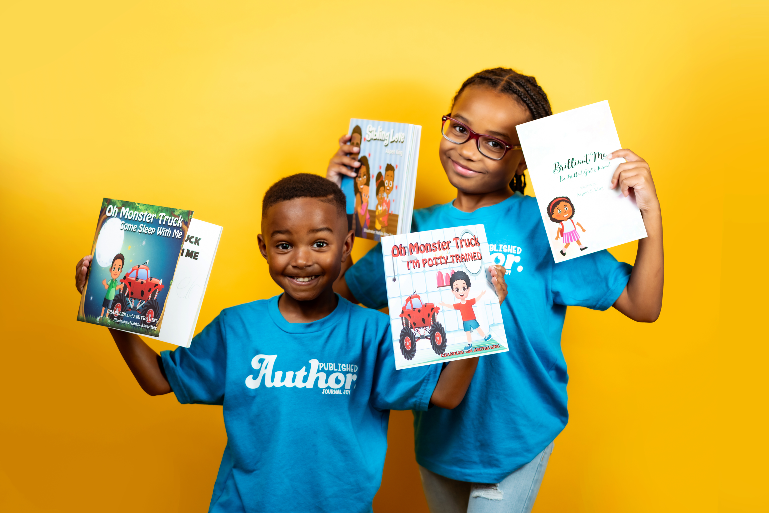 Two award winning children authors!