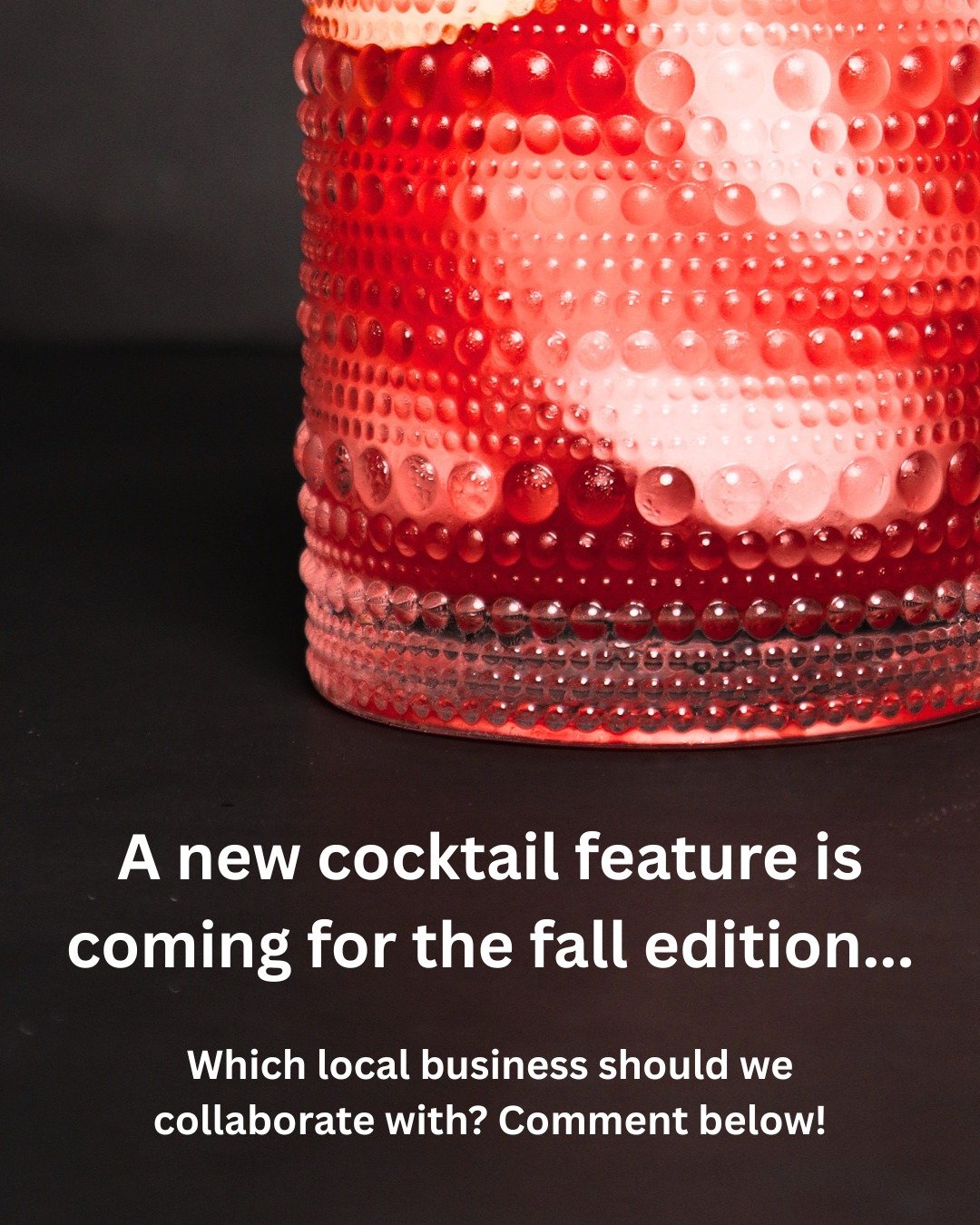 Who do you want to see featured in our cocktail section this fall? Tag your favourite local distilleries, breweries, coffee roasters, or any other beverage companies in the comments!

#StyleManitoba #Winnipeg #ShopLocal #Drink #Cocktail