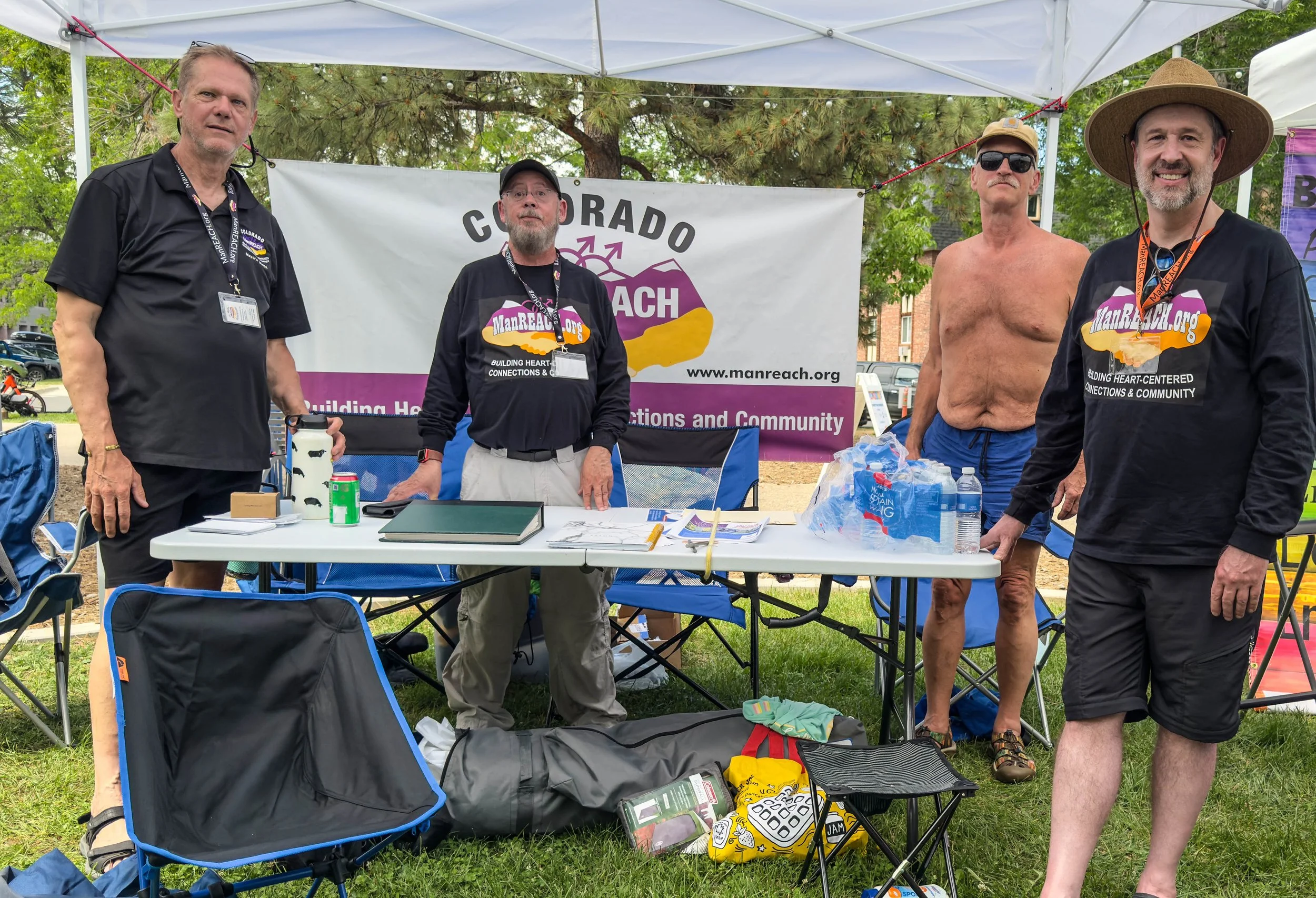 ManREACH at Fort Collins, CO Pride, June 2025