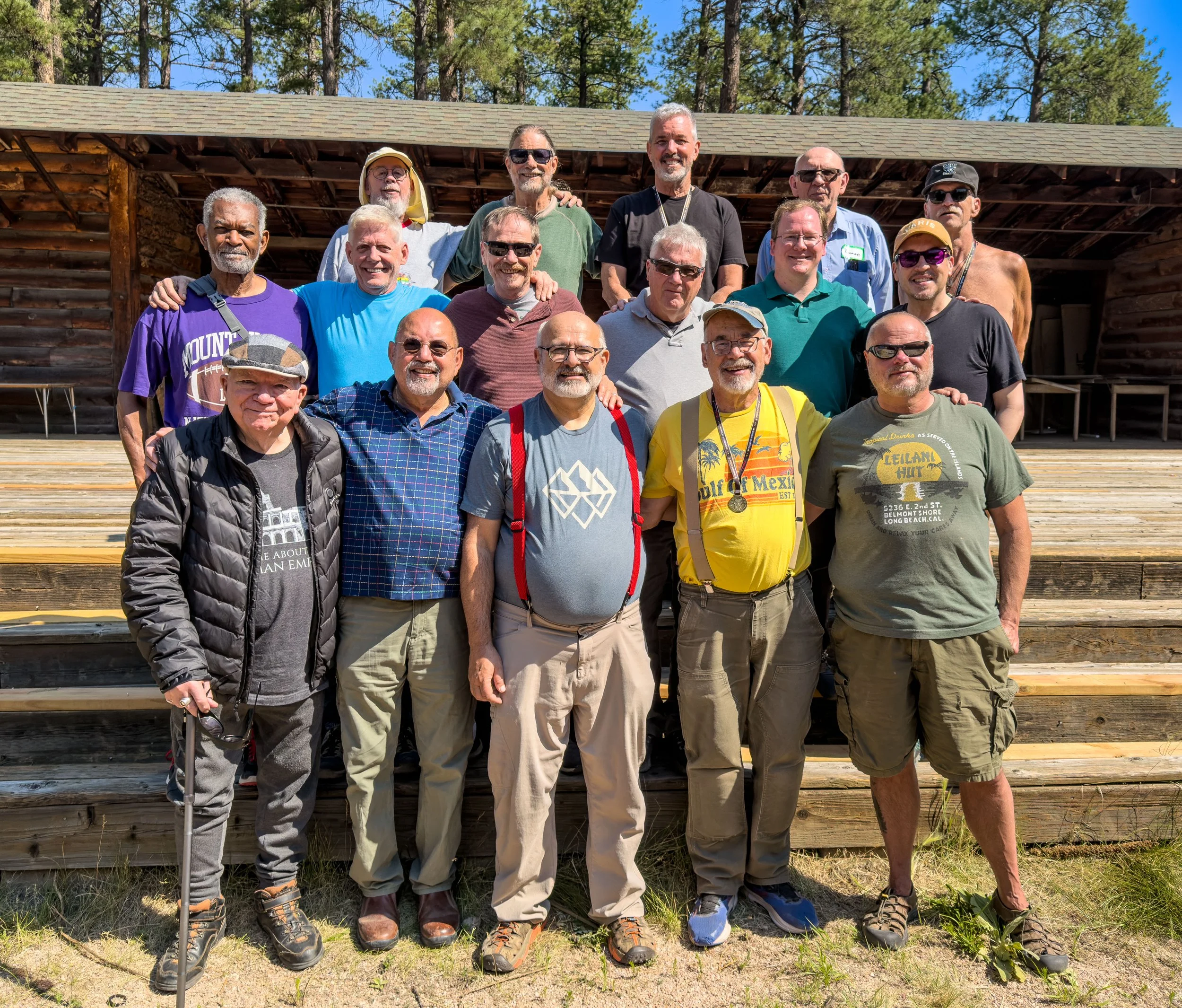 Participants of the Summer 2026 ManREACH Gathering at La Foret