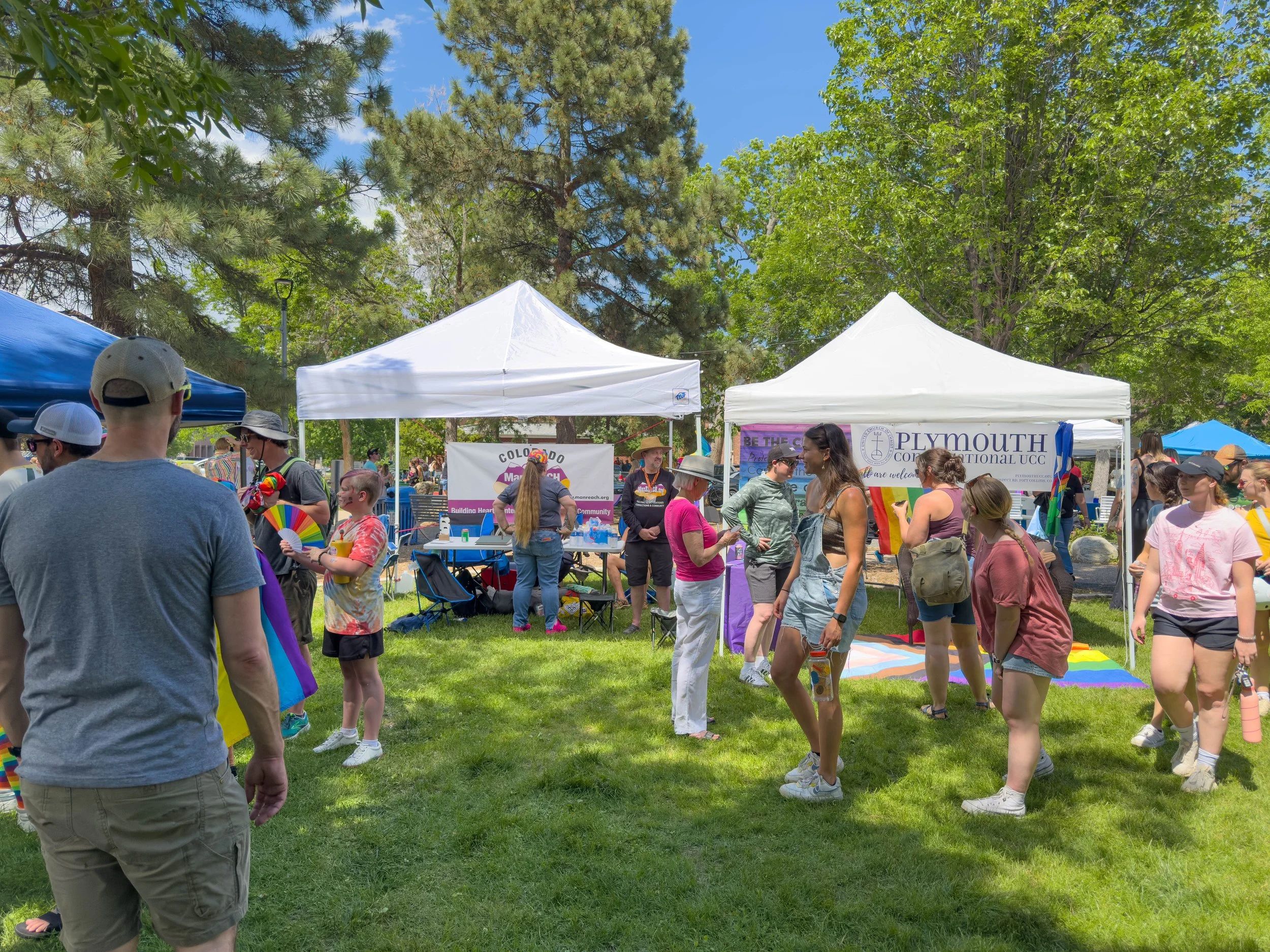 ManREACH at Fort Collins, CO Pride, June 2025