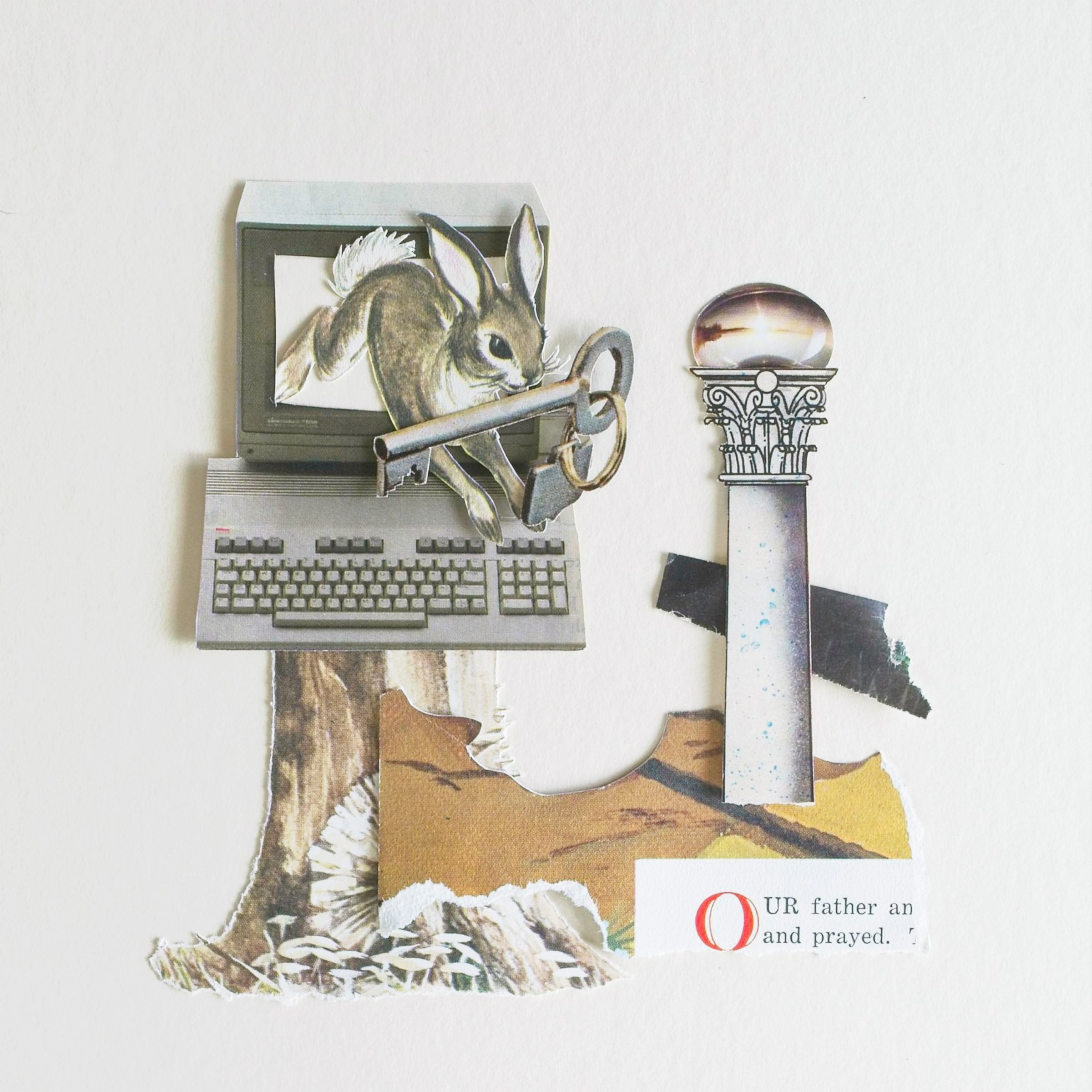 Everything Will Be Explainable 8x8 print