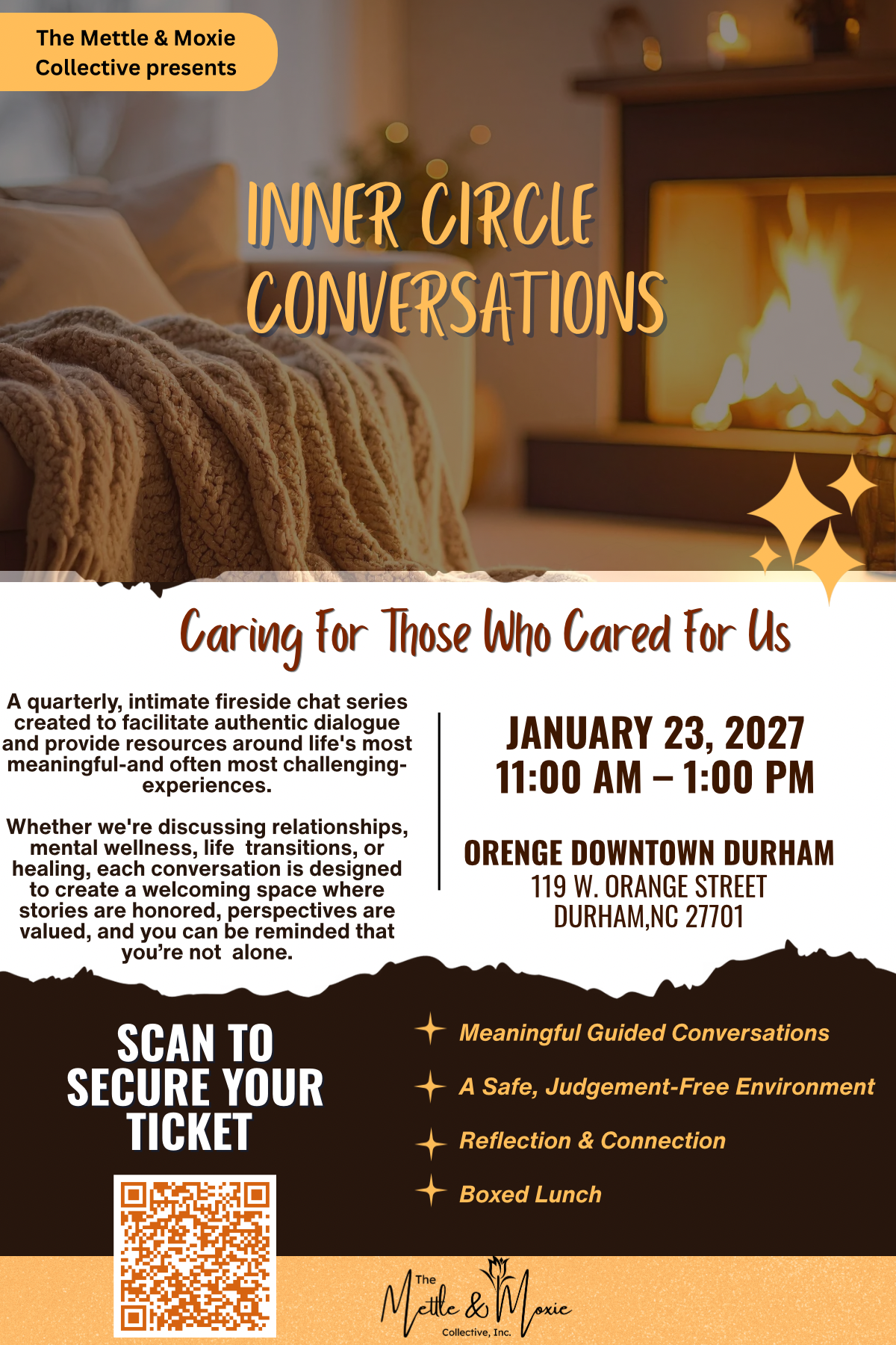 The Inner Circle Conversation is an intimate conversation series designed to create space for honest dialogue, shared experiences, and meaningful connection around the real-life topics we’re often navigating quietly. Through candid conversations with