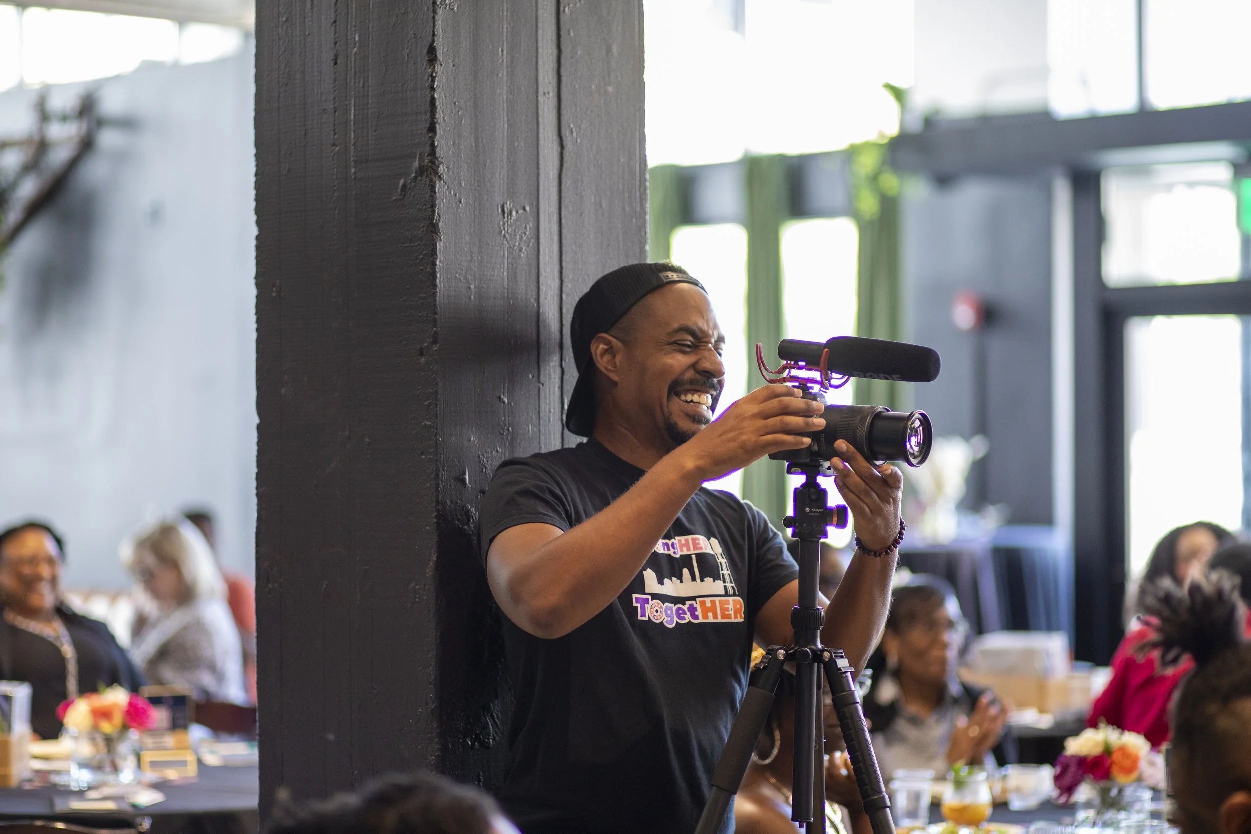 Jonathan with Shots by Cash will capture special moments, stories and impact in real time.
