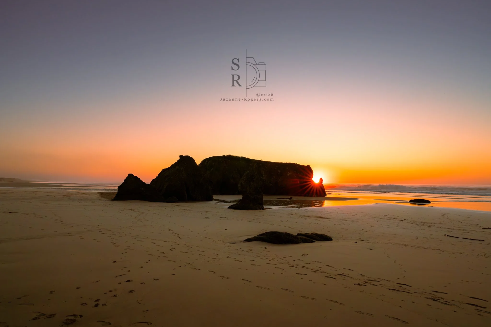 Seaside Beach, Mendocino Coast, California