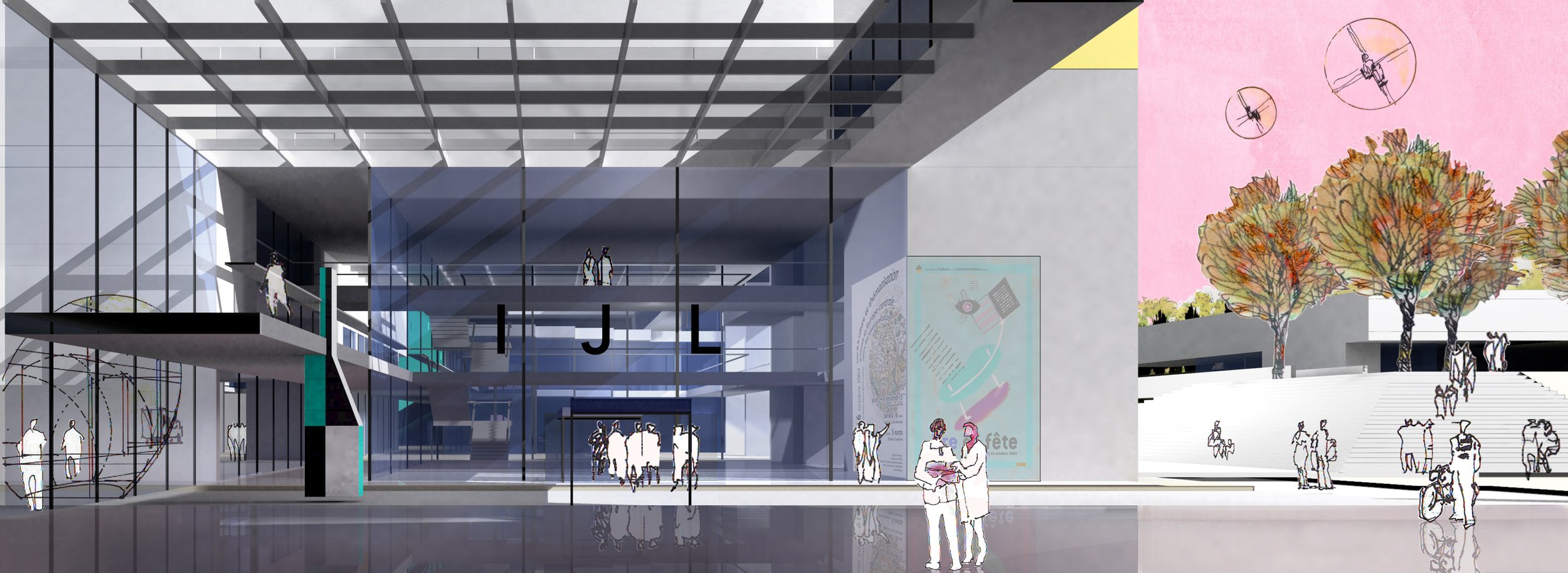 Architecte Henri Ciriani, Université de Nancy : CONCOURS