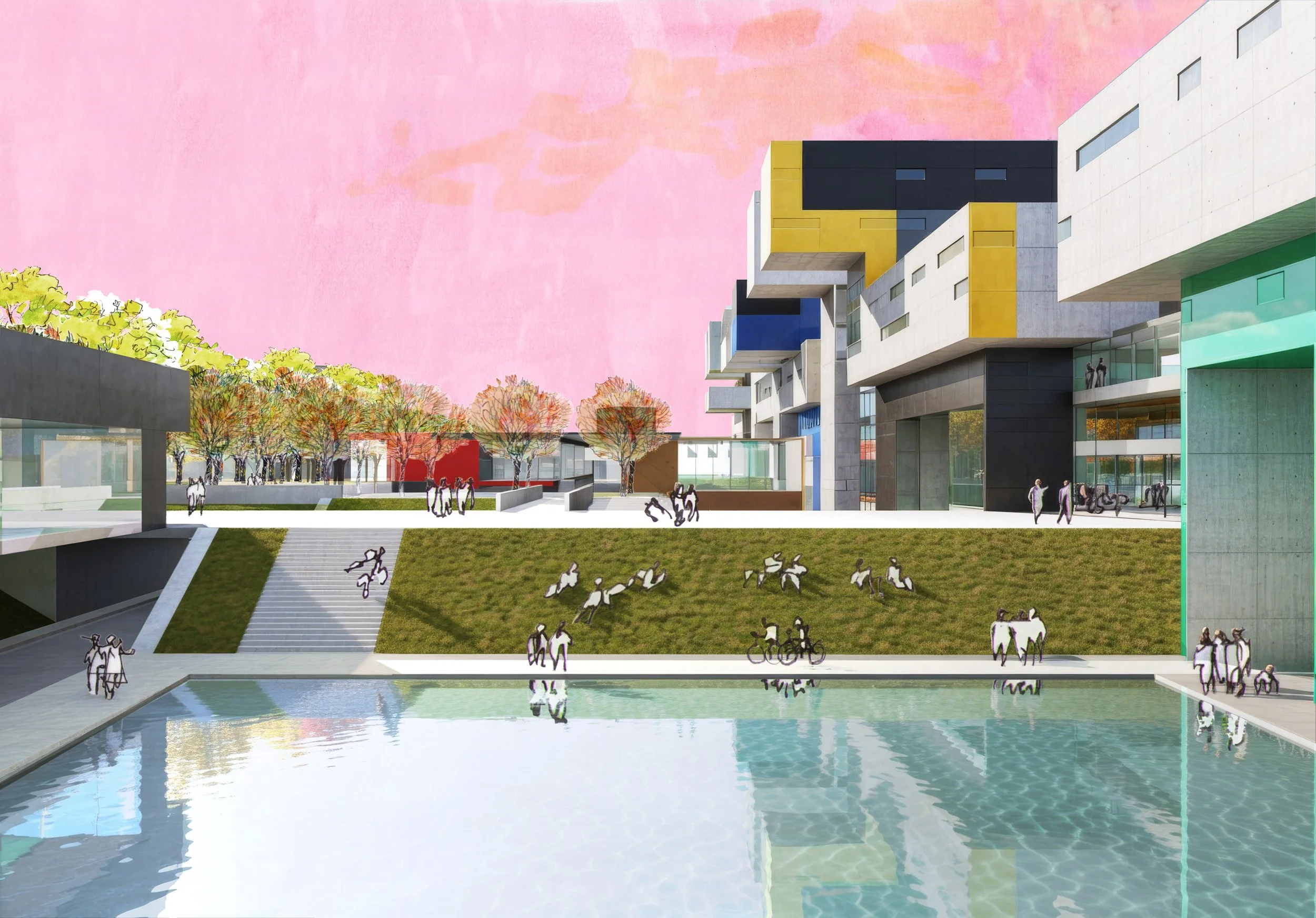 Architecte Henri Ciriani, Université de Nancy : CONCOURS