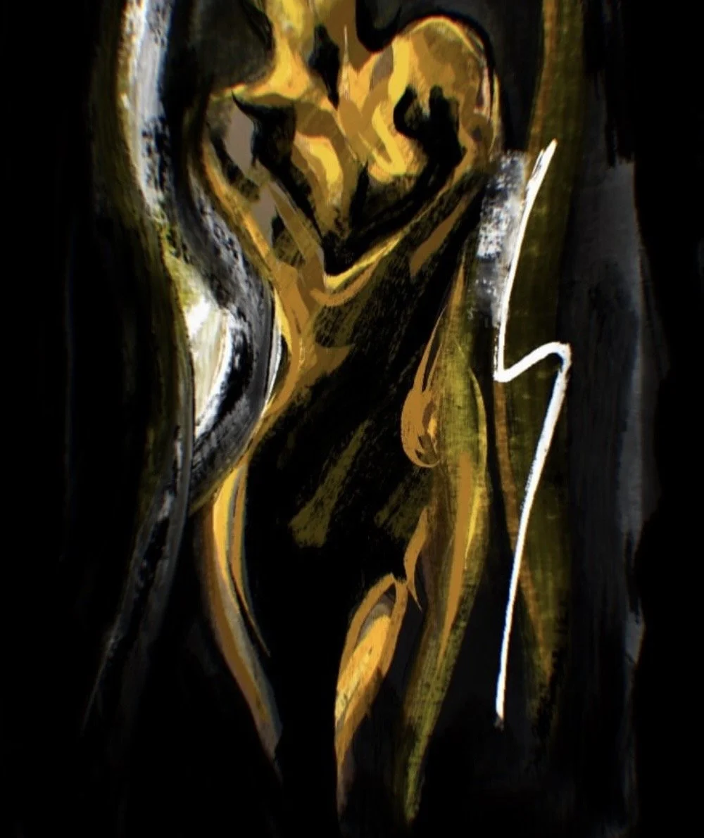 Nakey Lady Print