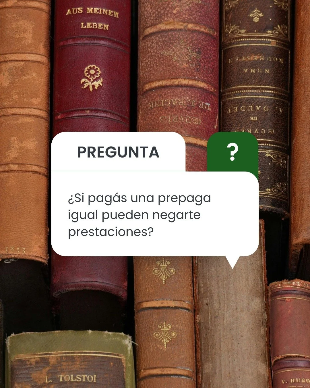 Preguntas reales. Respuestas claras.

En temas de salud, la desinformaci&oacute;n juega en contra.
Silencios, negativas parciales, demoras injustificadas o respuestas ambiguas no significan que no tengas derecho.

La salud es un derecho exigible. Y c