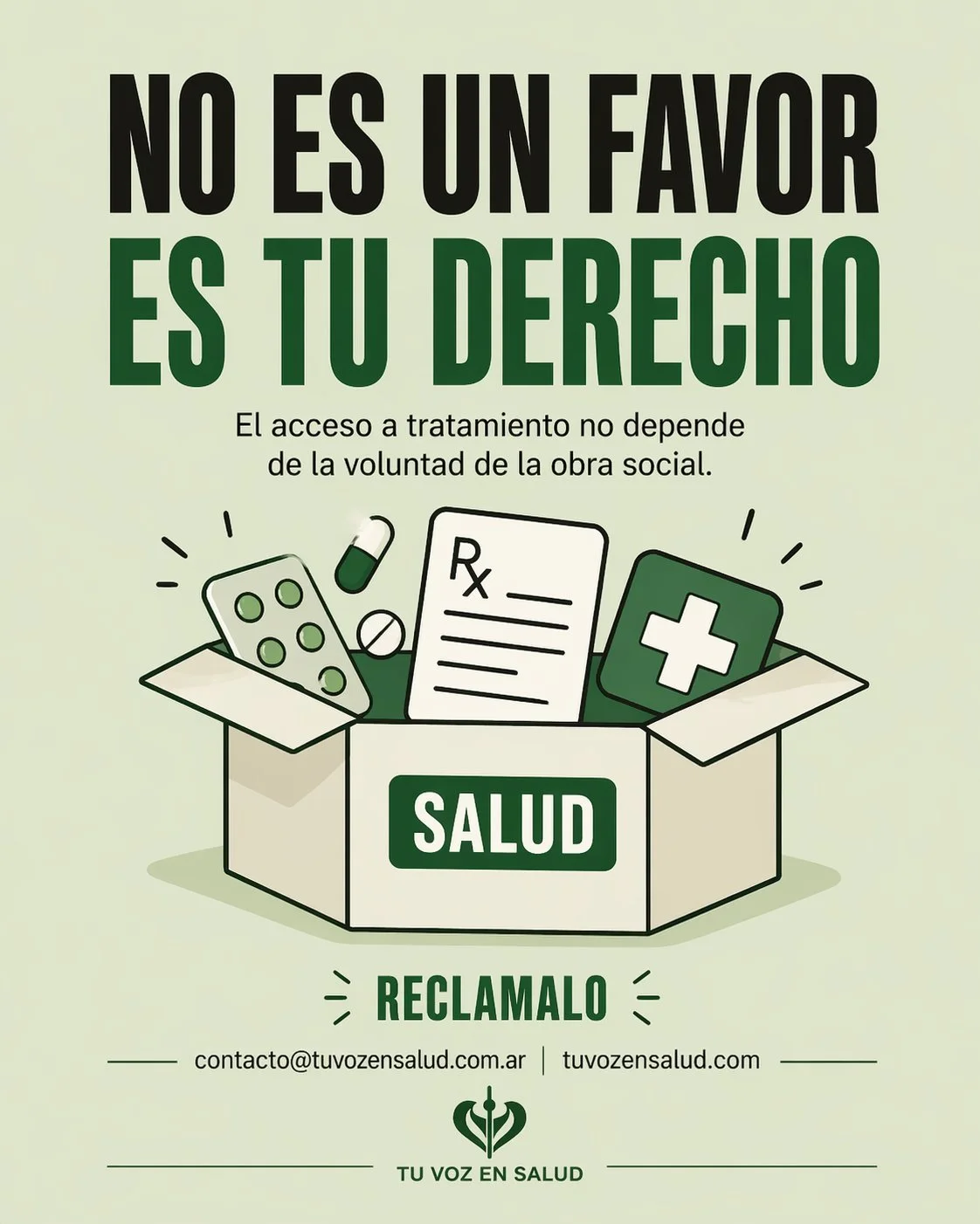 Cuando una obra social o prepaga niega un tratamiento, no est&aacute; &ldquo;ayudando menos&rdquo;.
Est&aacute; incumpliendo una obligaci&oacute;n.

Medicamentos, terapias, estudios y prestaciones m&eacute;dicas no dependen de la voluntad de una empr
