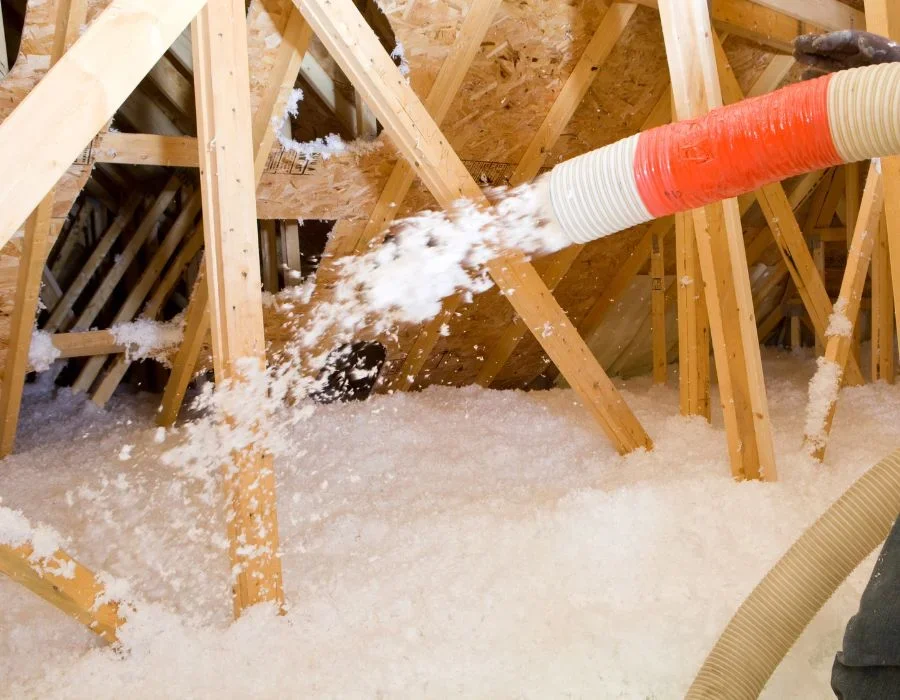 What is the Average Cost of Blown-In Insulation in Denton, TX?