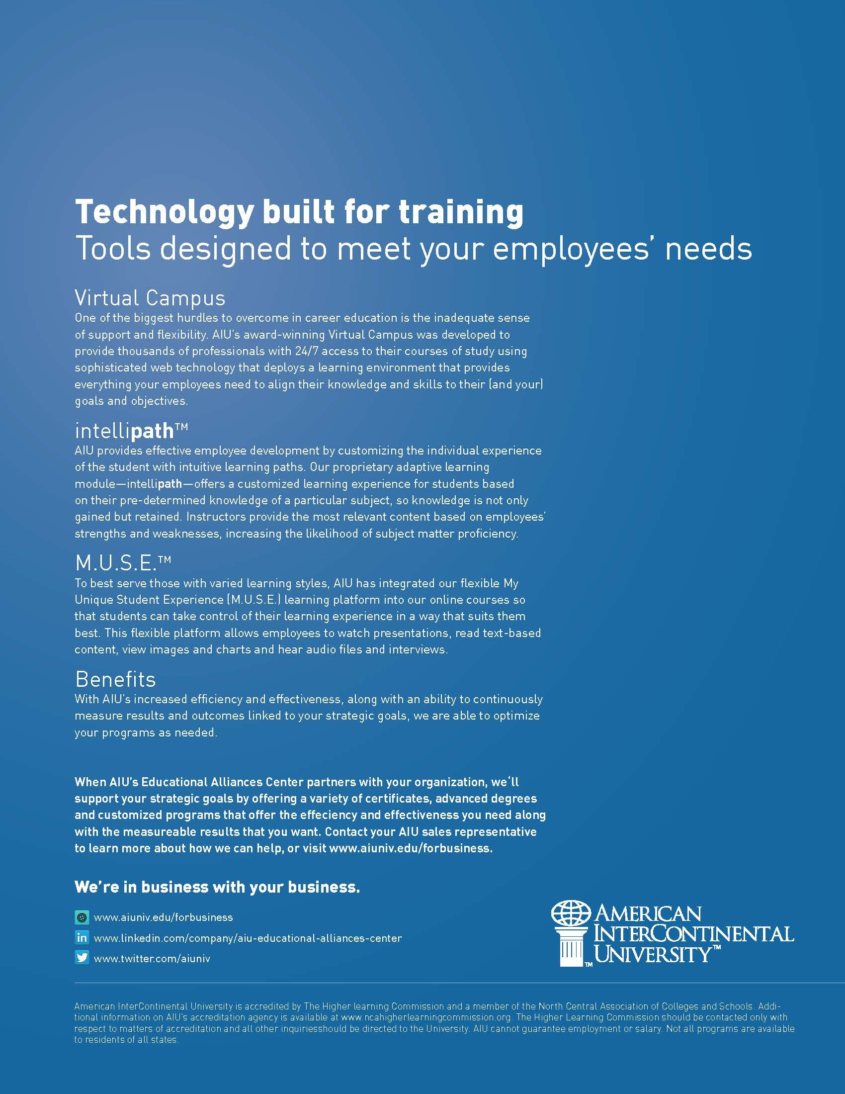 AIU: Partner Brochure