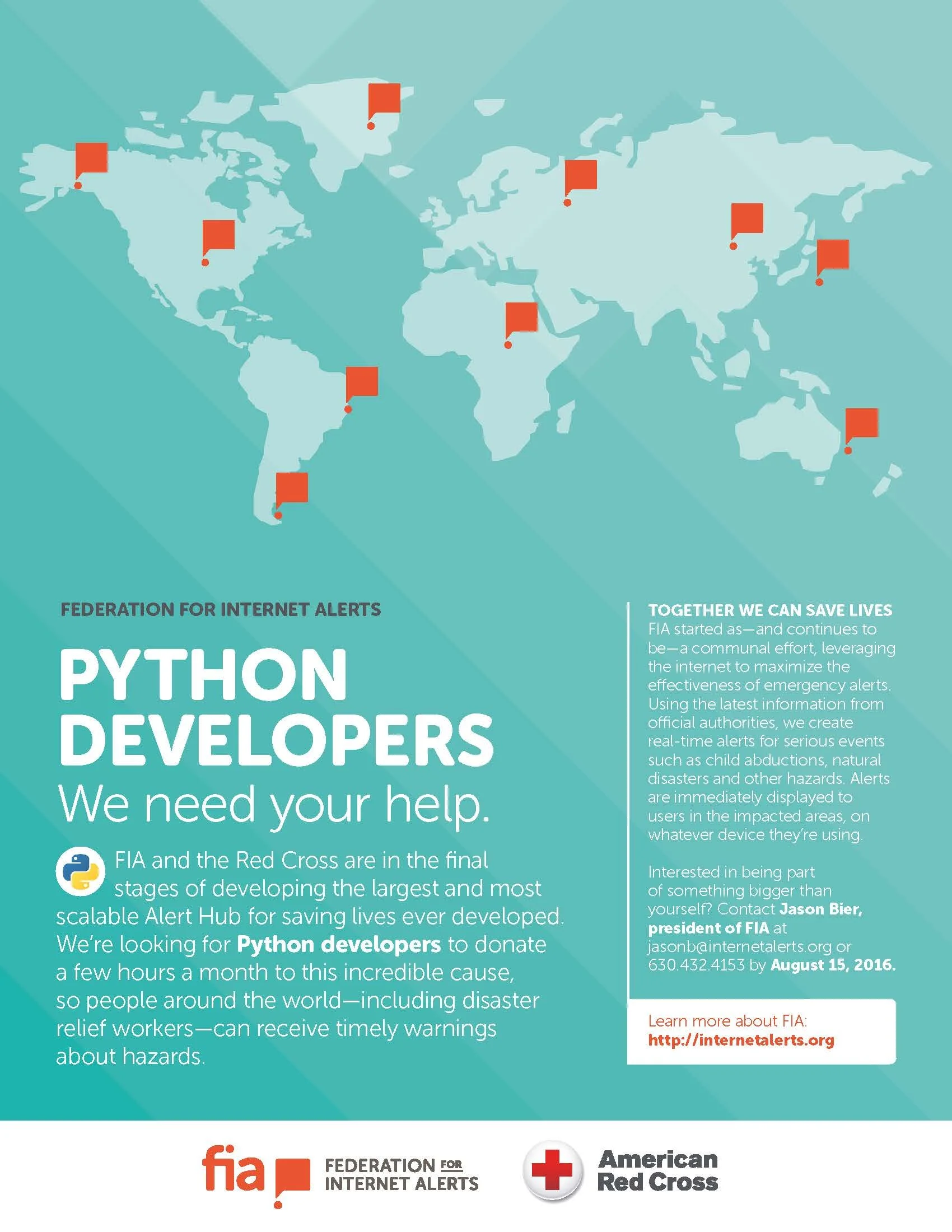 Federation for Internet Alerts (FIA): Python Developer Conference