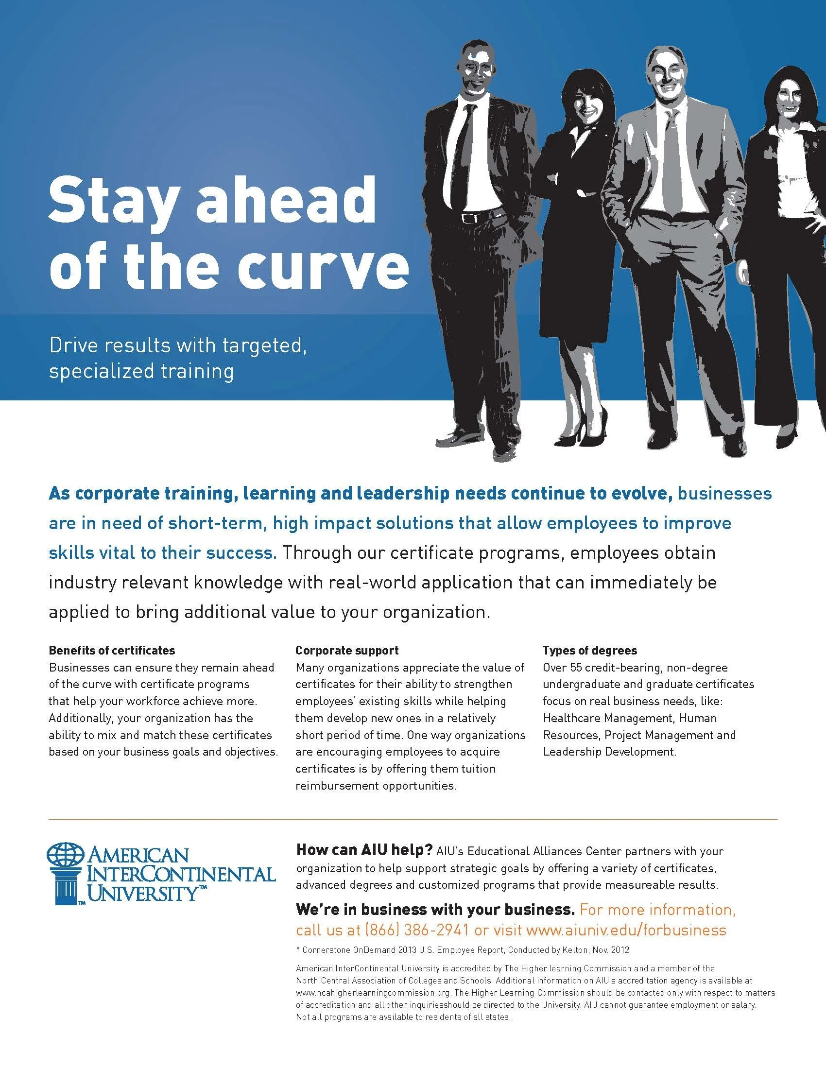 AIU: Stay Ahead of the Curve