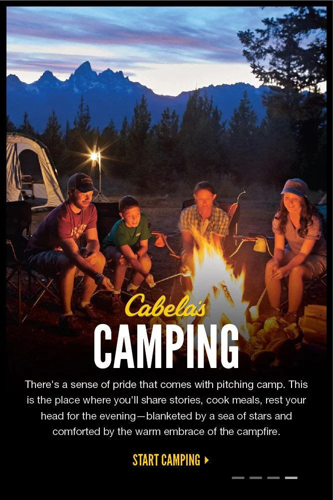 Cabela's (Audience: Campers)