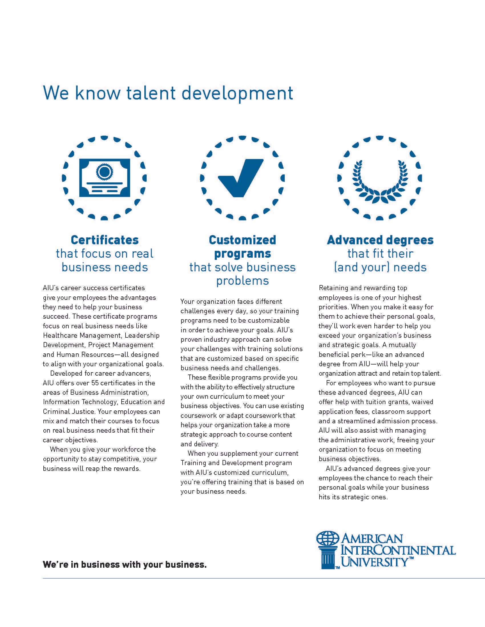 AIU: Partner Brochure