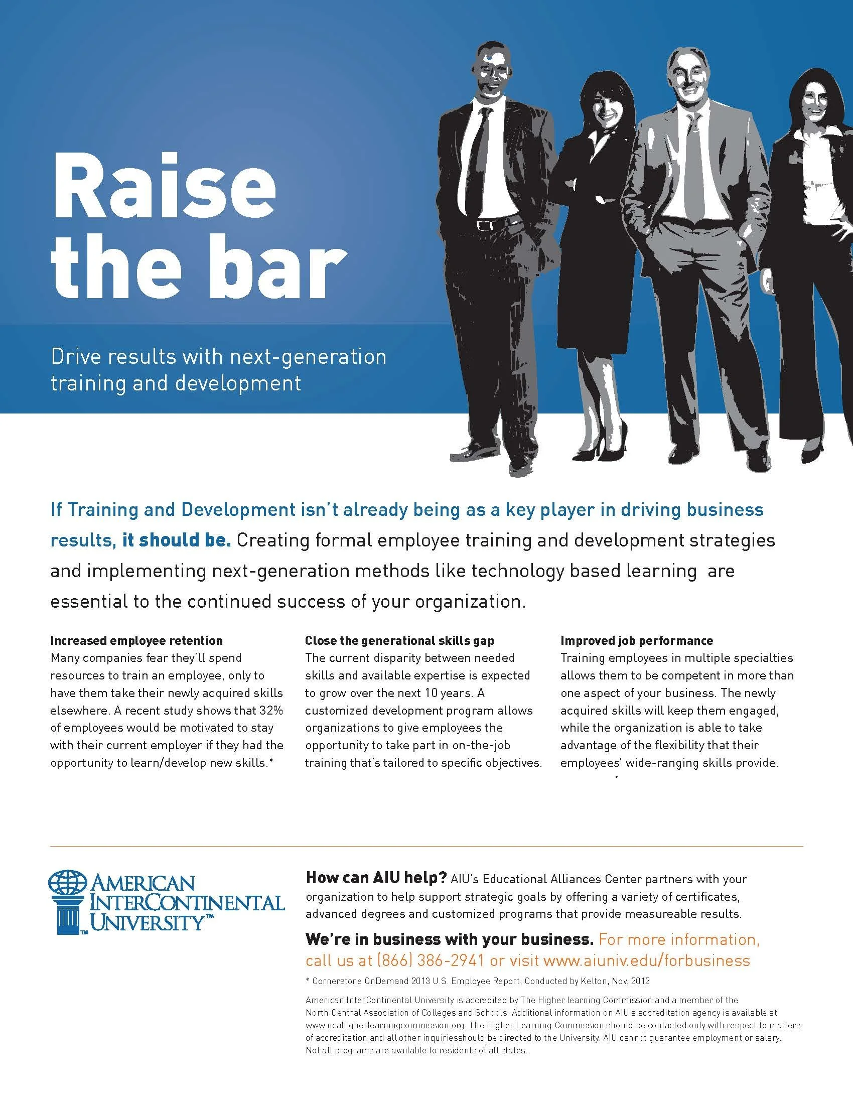AIU: Raise the Bar