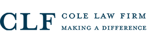 Cole Law Firm logo.