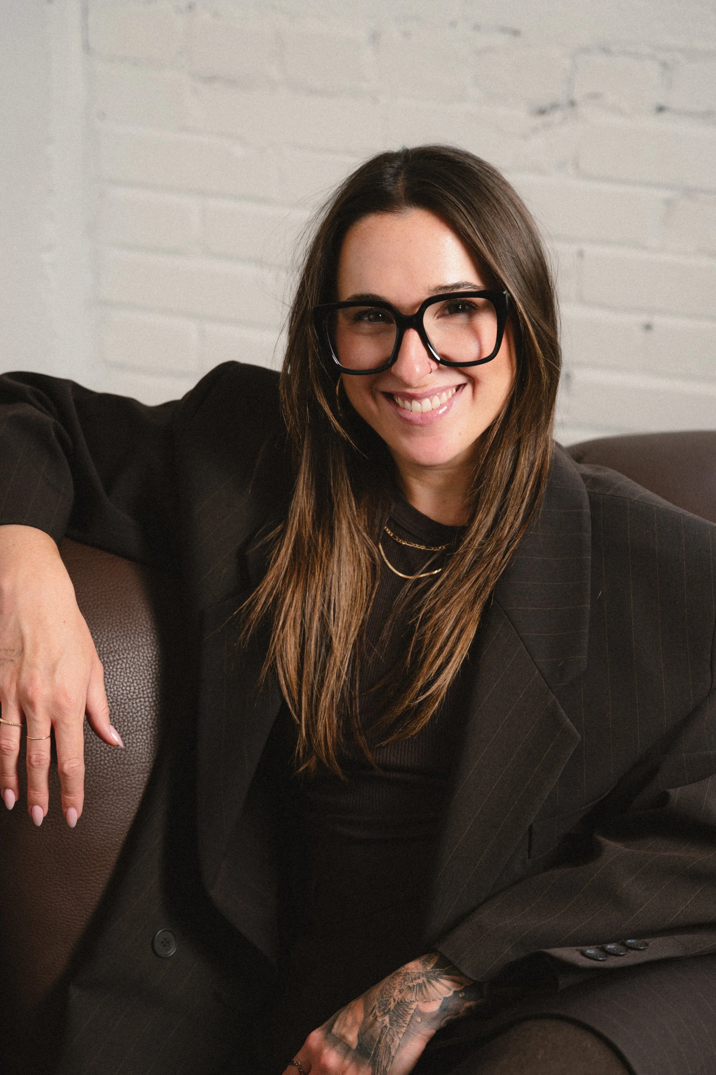 Virginie Dumoulin, hair colourist and founder of Silk & Strands, Montréal
