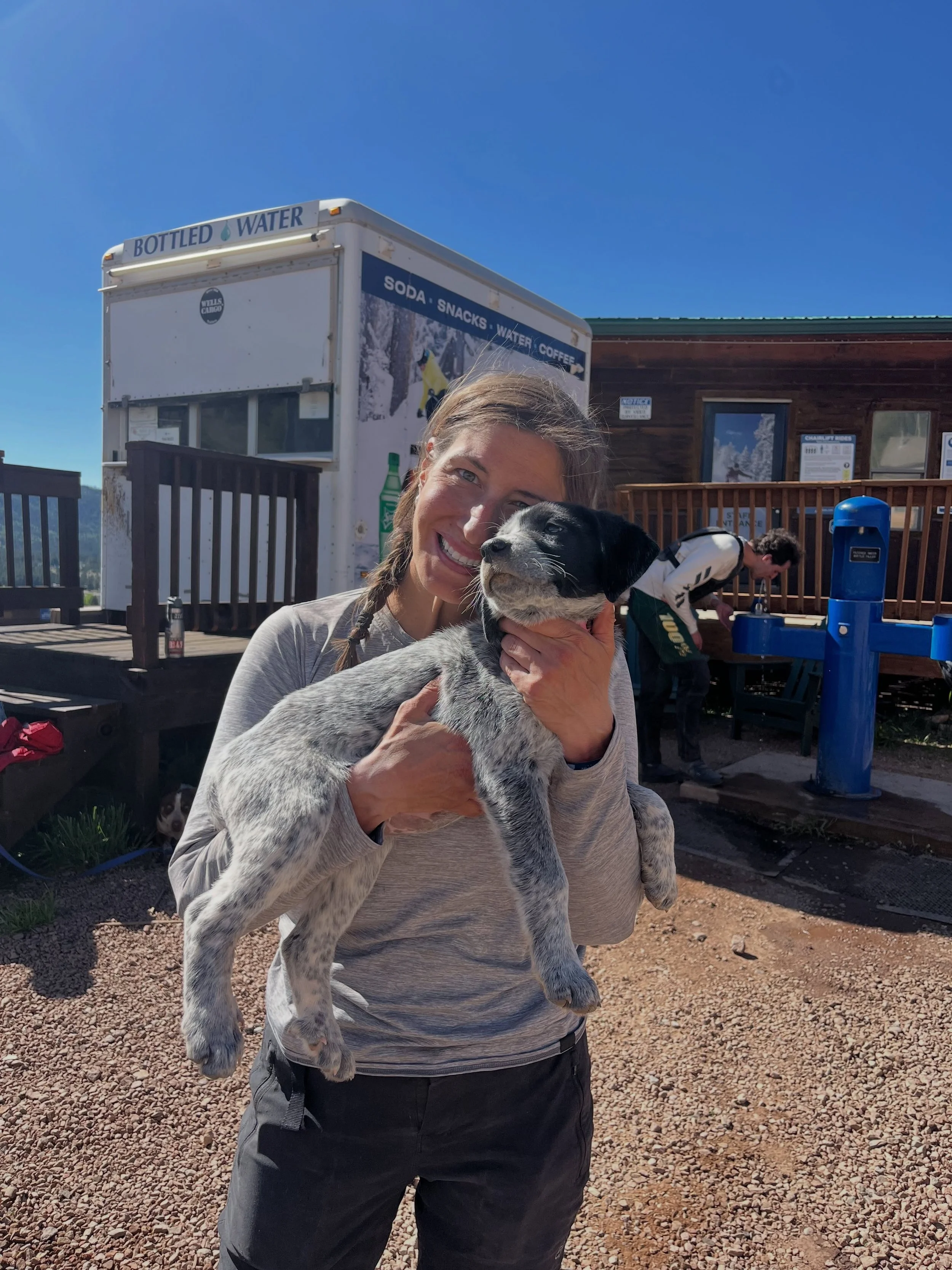 Huge thank you to Angel Fire Bike Park for an amazing two-day event! 🚵🐾

Because of your support, 7 puppies found their forever homes this weekend! We are so grateful to everyone who stopped by, met our pups, shared our mission, and helped make the