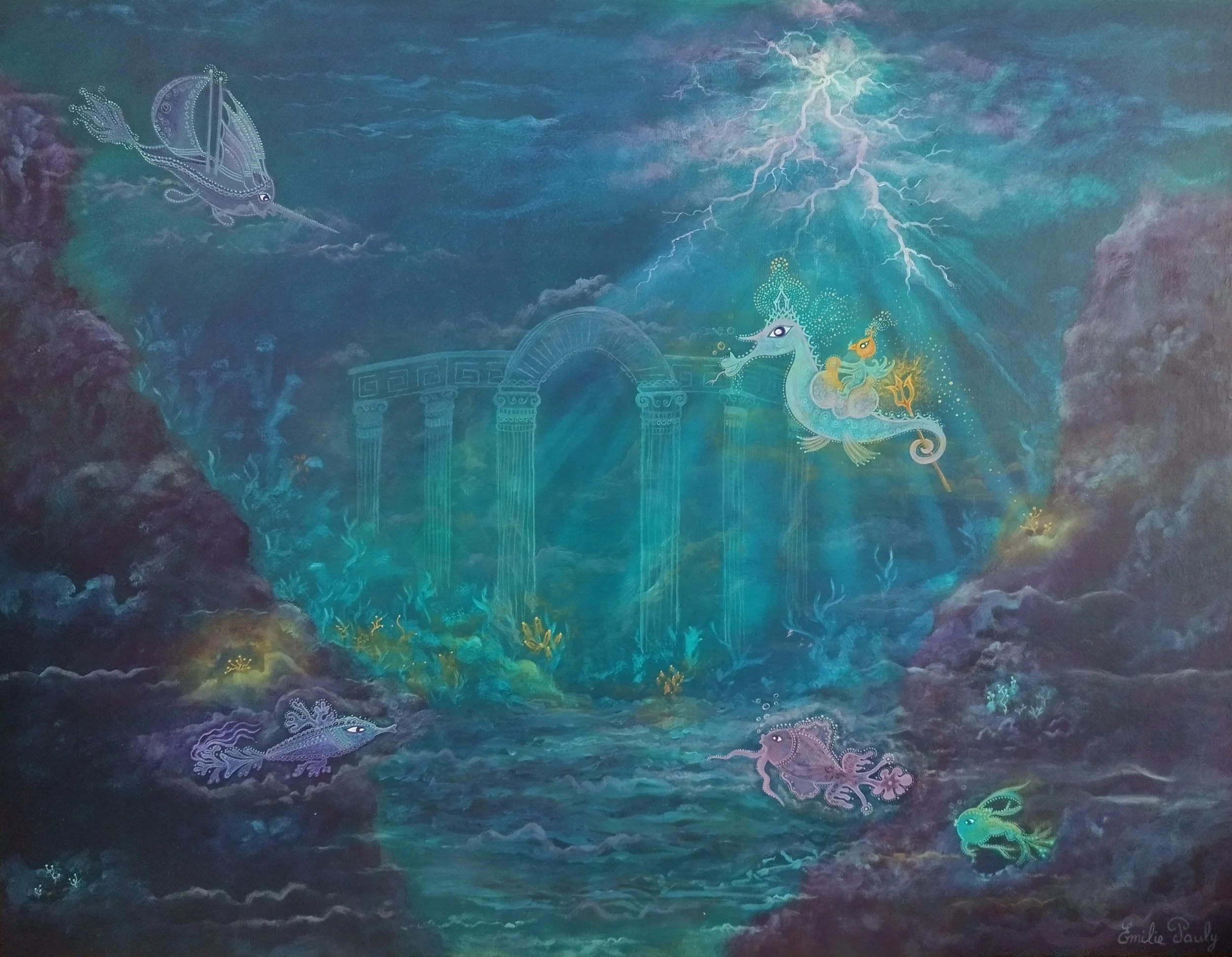 Sous la lumière des eaux