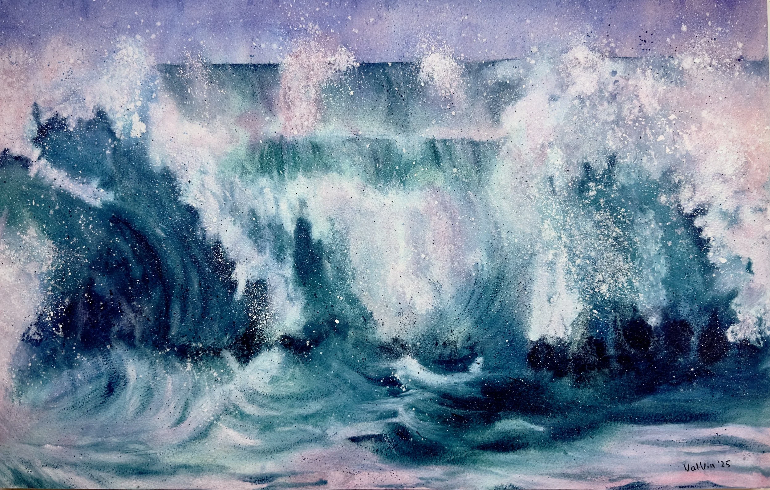 Untamed; 14x22 inches