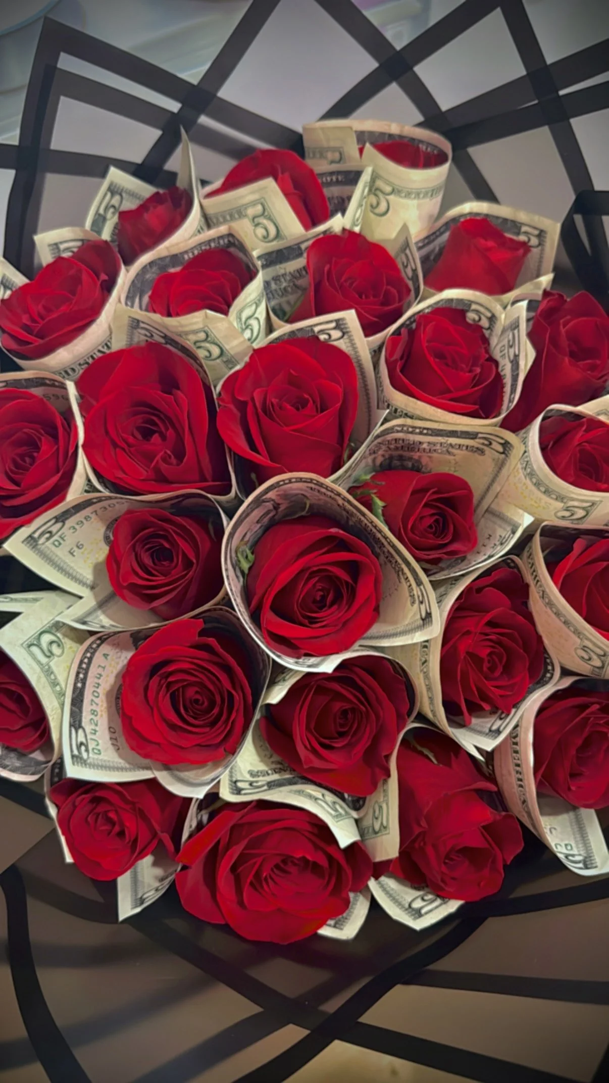 Money Rose Bouquet