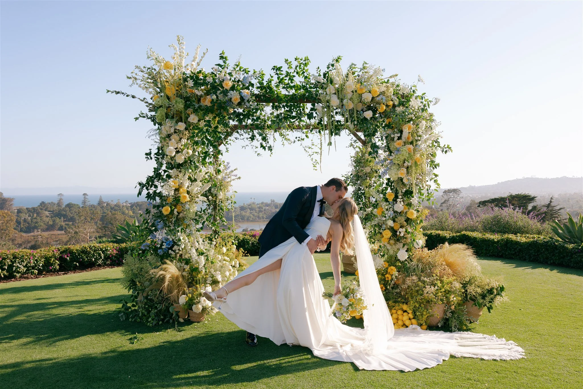 Montectio Club Wedding by Jane Alexandra Events in Montectio, CA