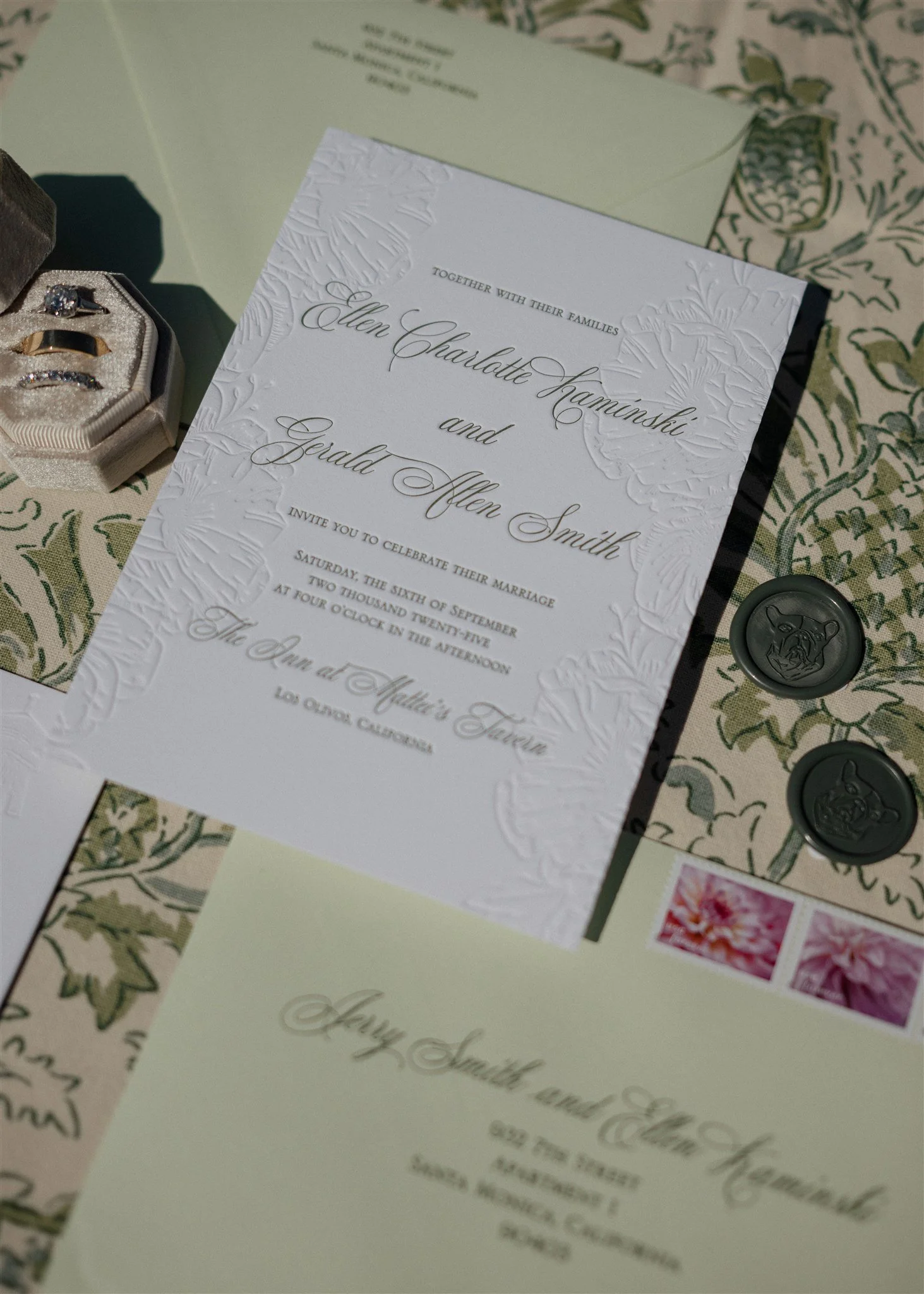 The Inn at Mattei's Tavern wedding by Jane Alexandra Events
