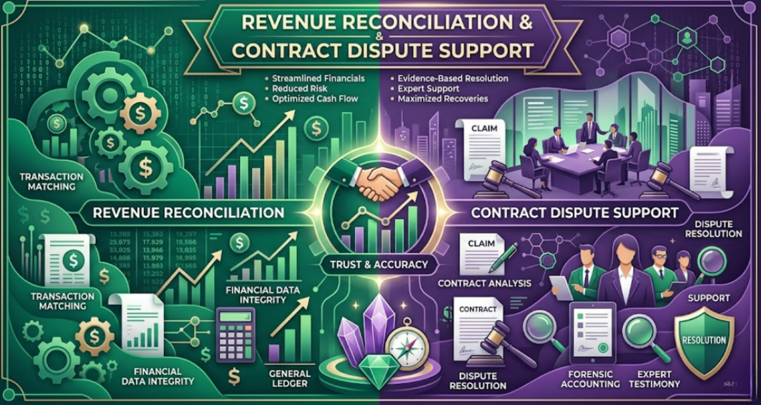 Case Study 2: Revenue Reconciliation & Contract Dispute Support