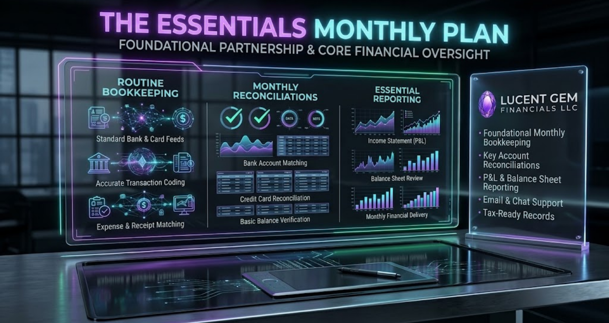 The Essentials  Monthly Plan