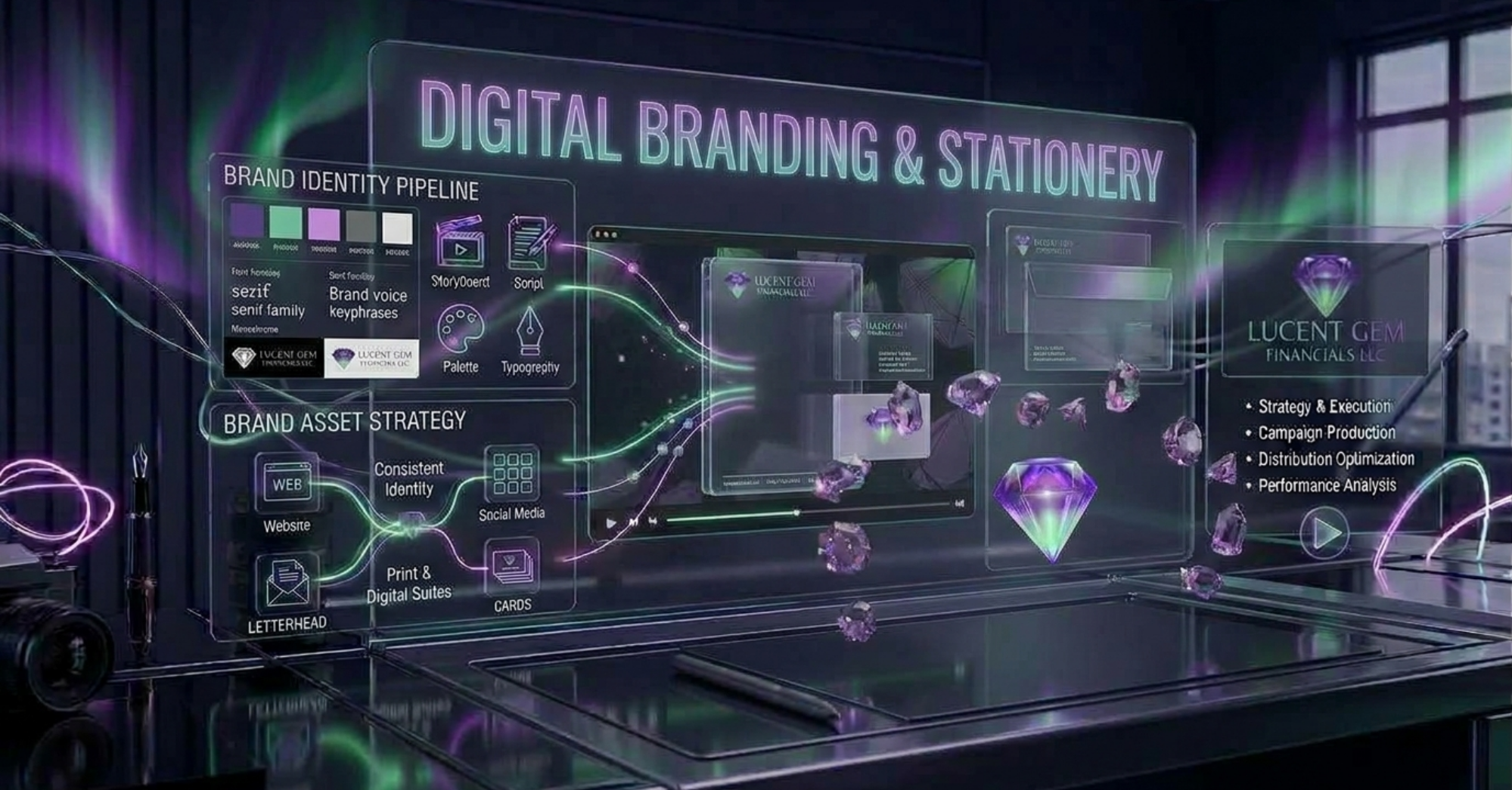 Digital Branding & Stationery