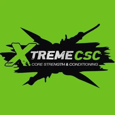 XTREME CSC logo with black and white text on a green background.